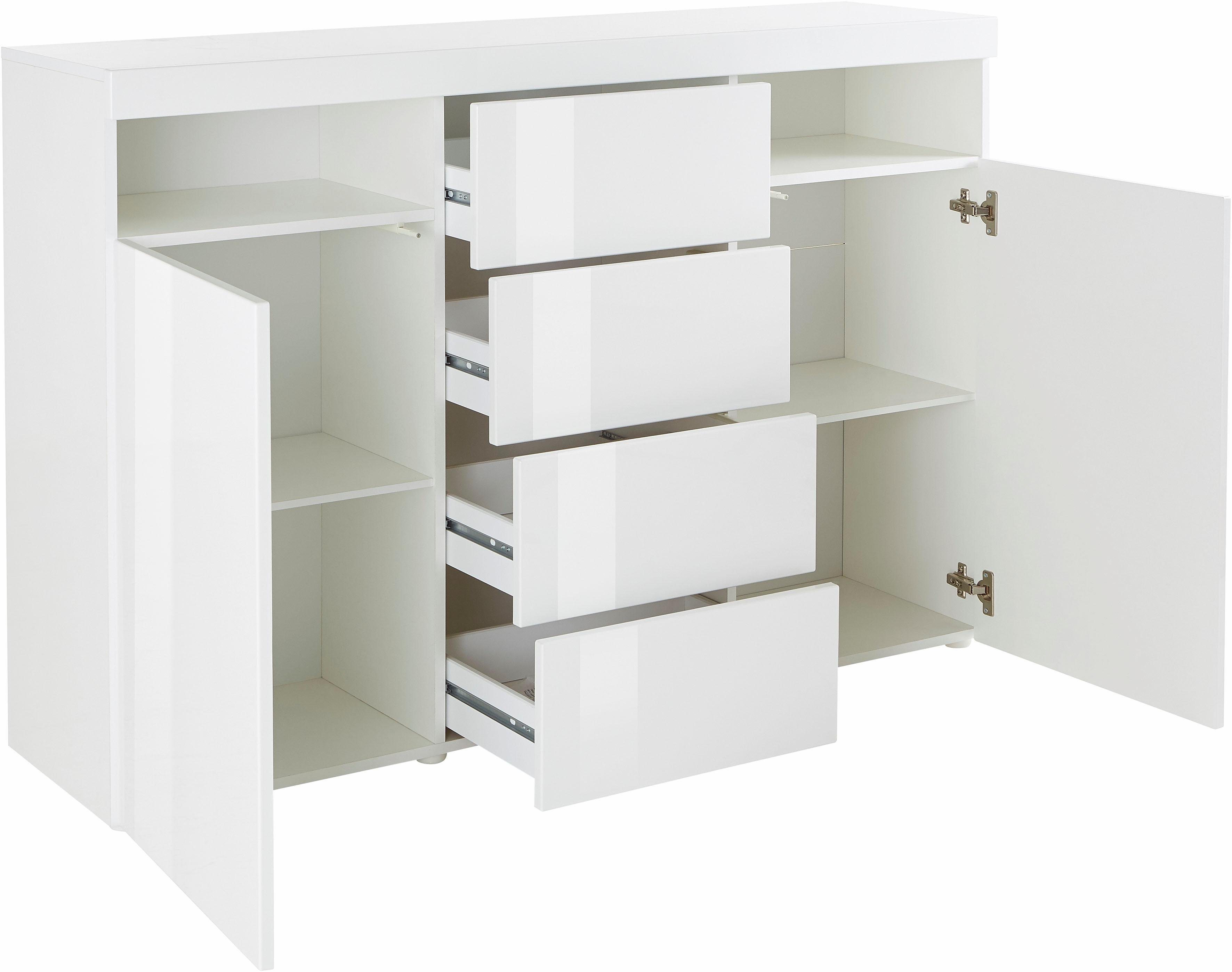 borchardt Möbel Highboard Kaapstad Breedte 139 cm