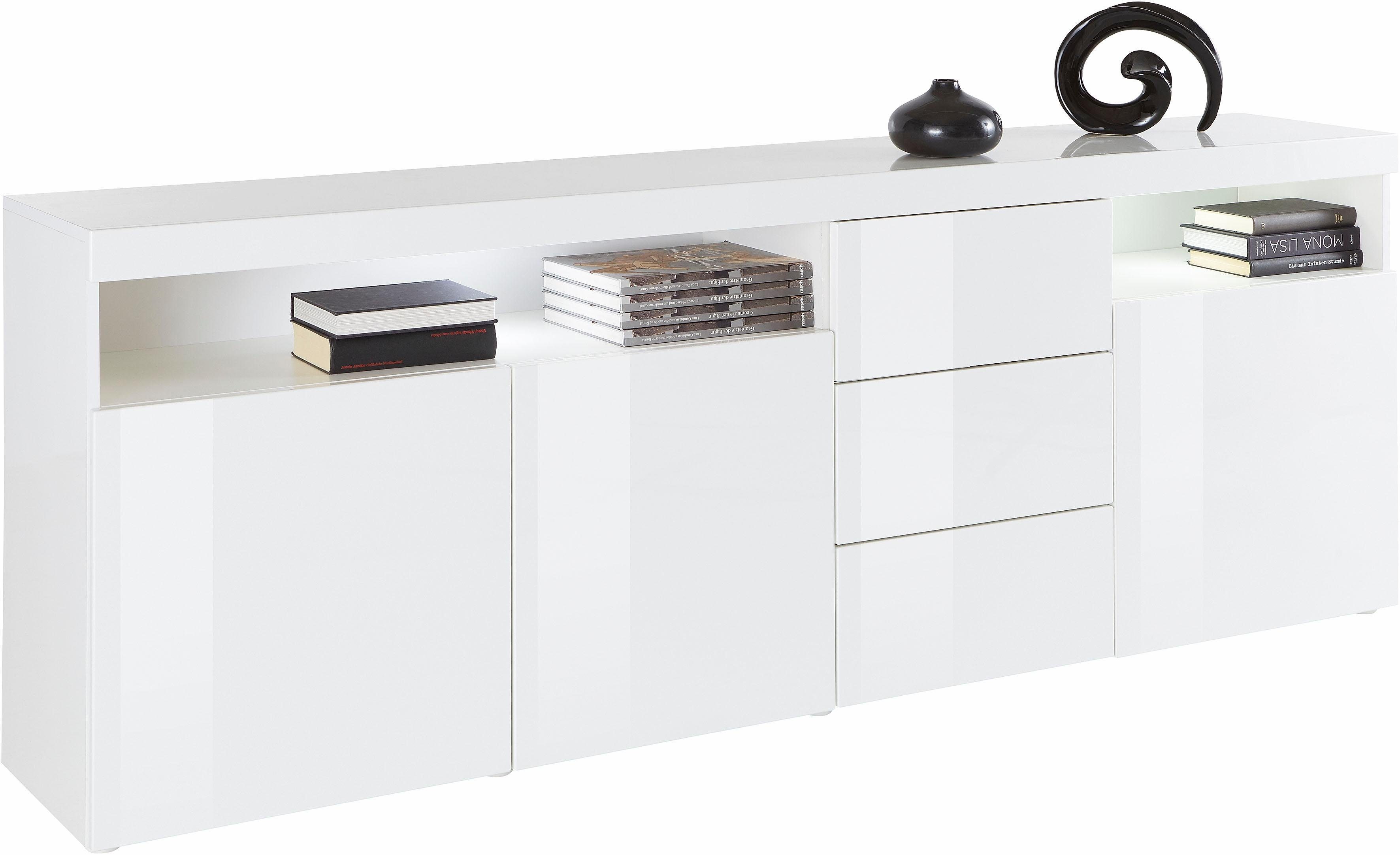 borchardt Möbel Dressoir Kaapstad Breedte 200 cm met 3 lades