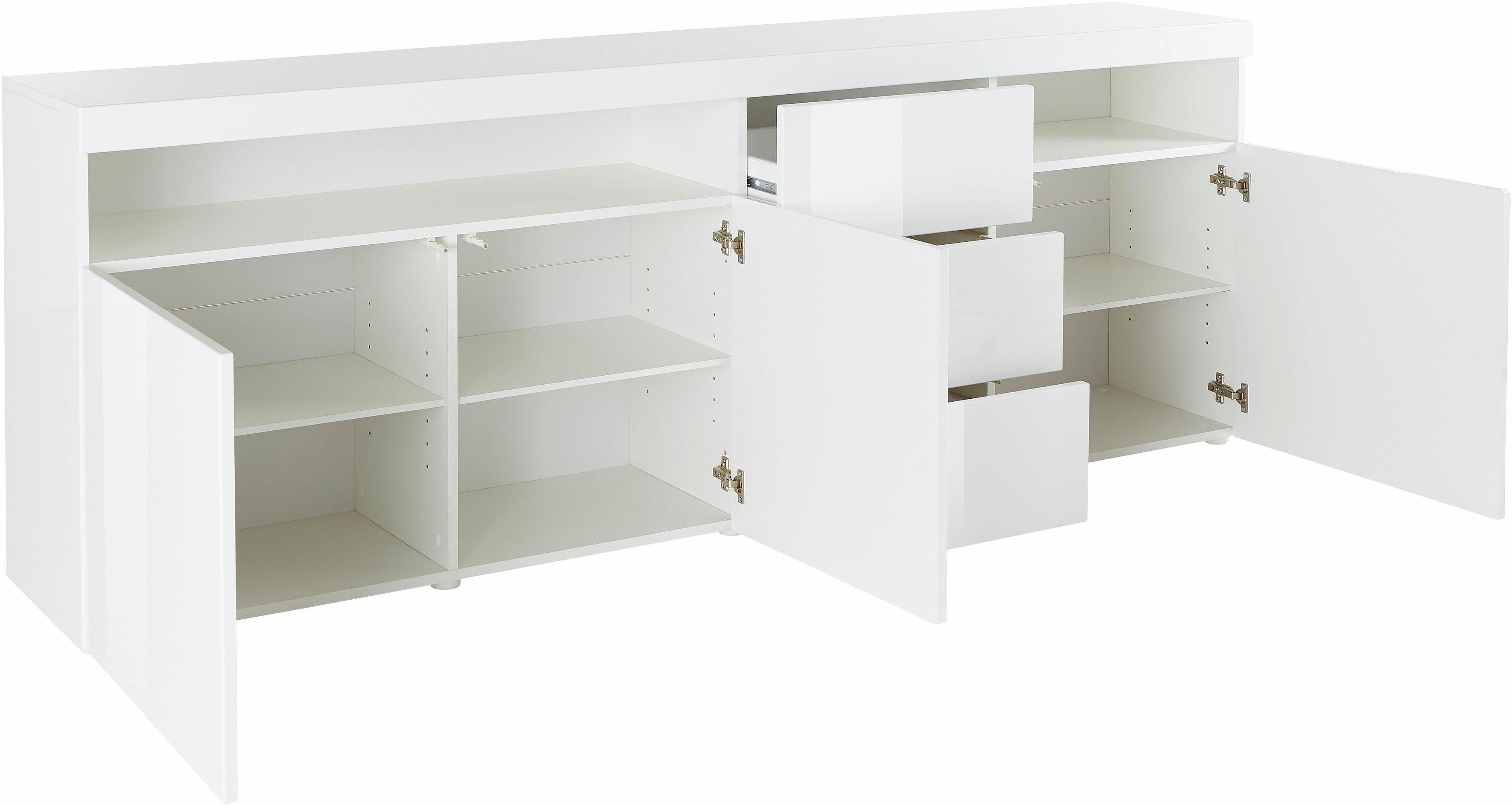 borchardt Möbel Dressoir Kaapstad Breedte 200 cm met 3 lades