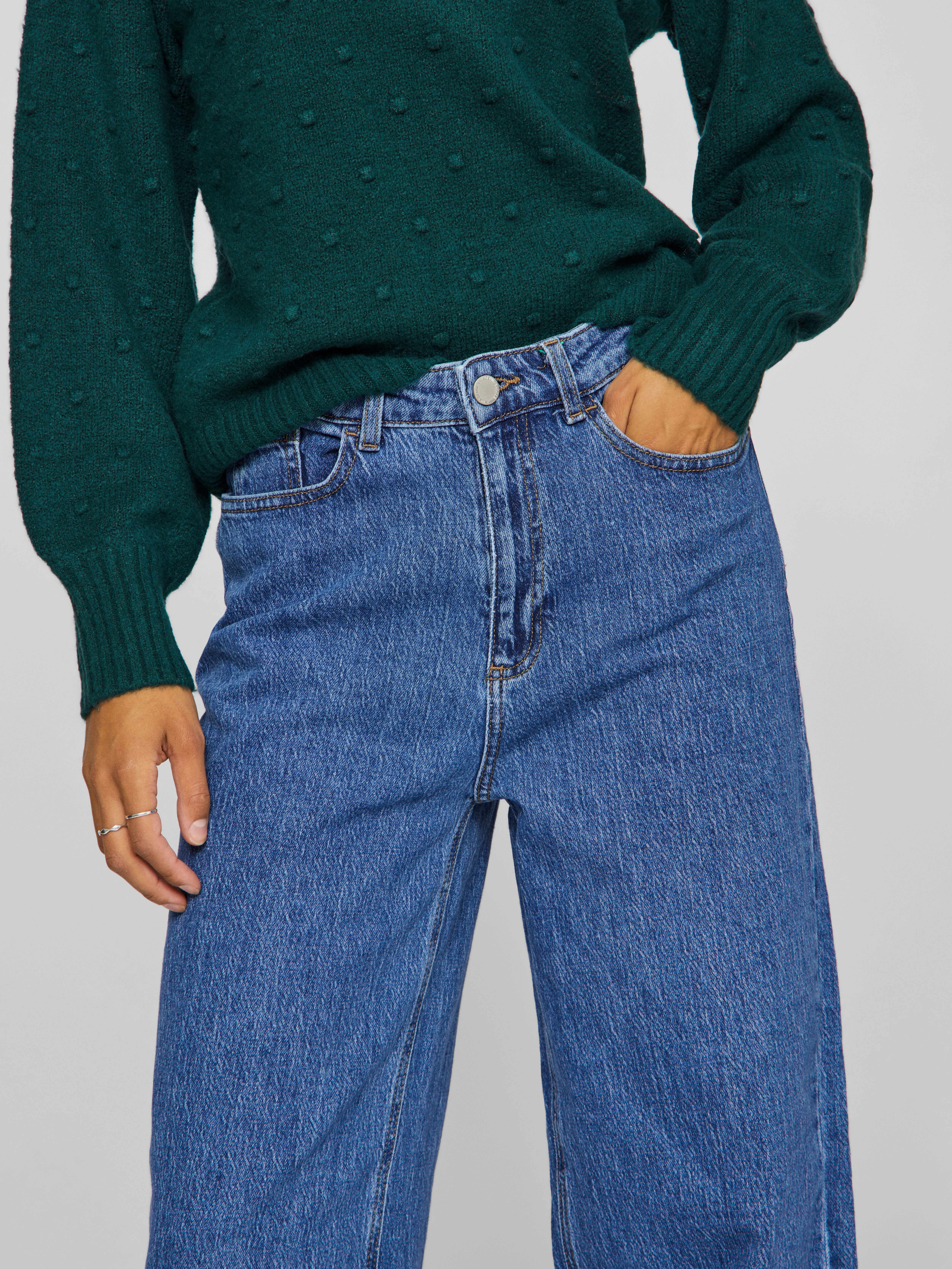 Vila High-waist jeans VIFREYA JAF HW JEANS - NOOS