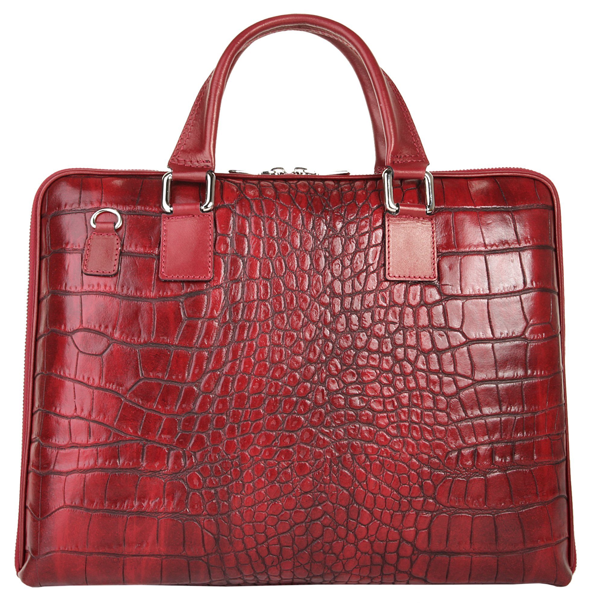 Samantha Look Aktetas echt leer, made in italy