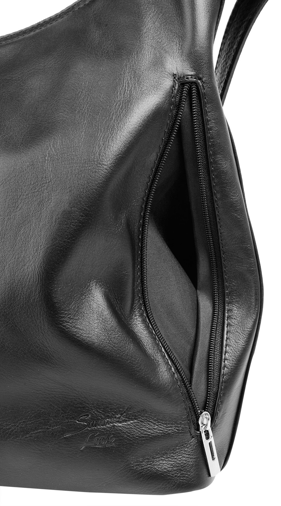 Samantha Look Shopper echt leer, made in italy