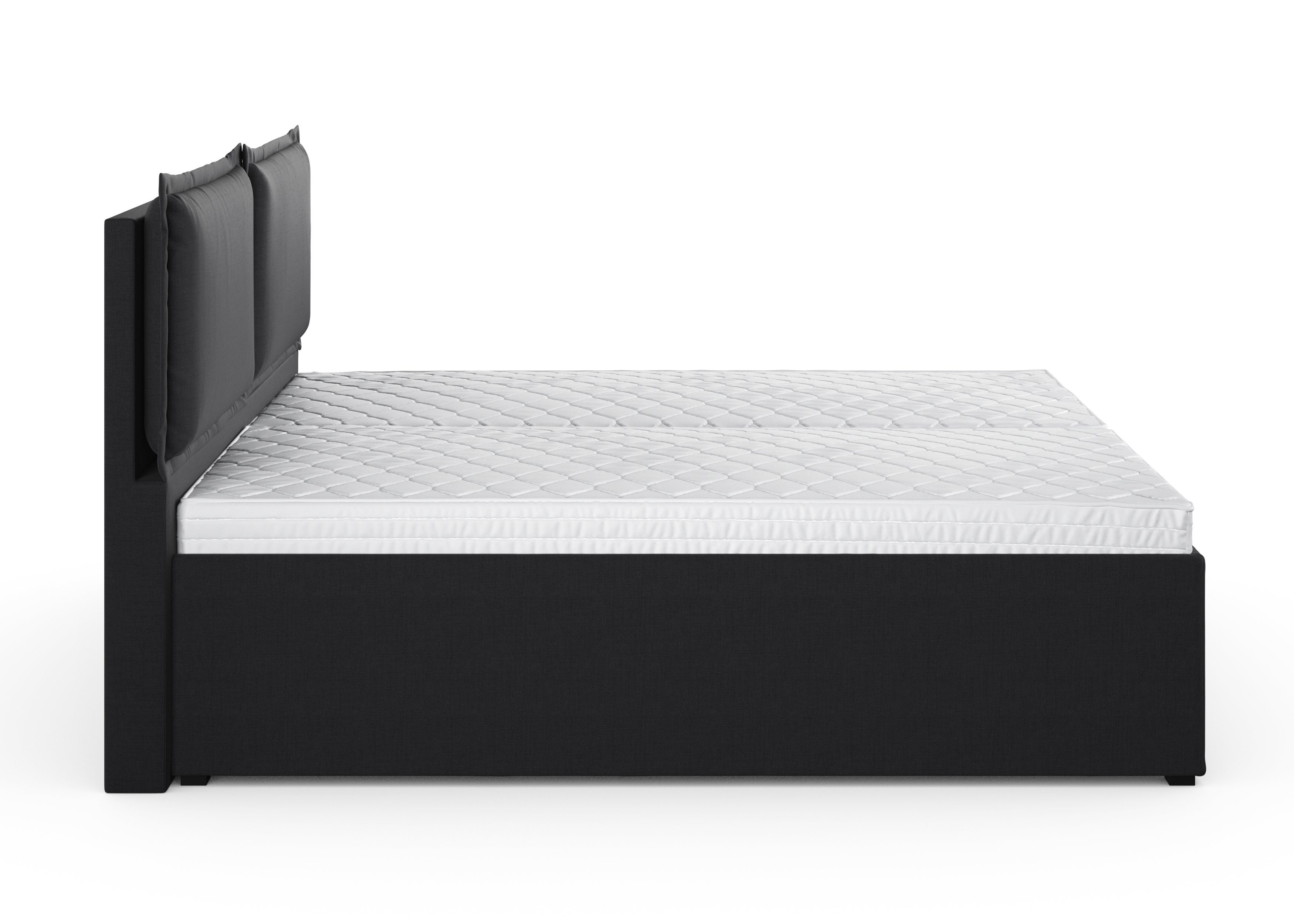 Maintal Gestoffeerd bed Lyara naar keuze zonder matras of kies uit 3 matrassoorten