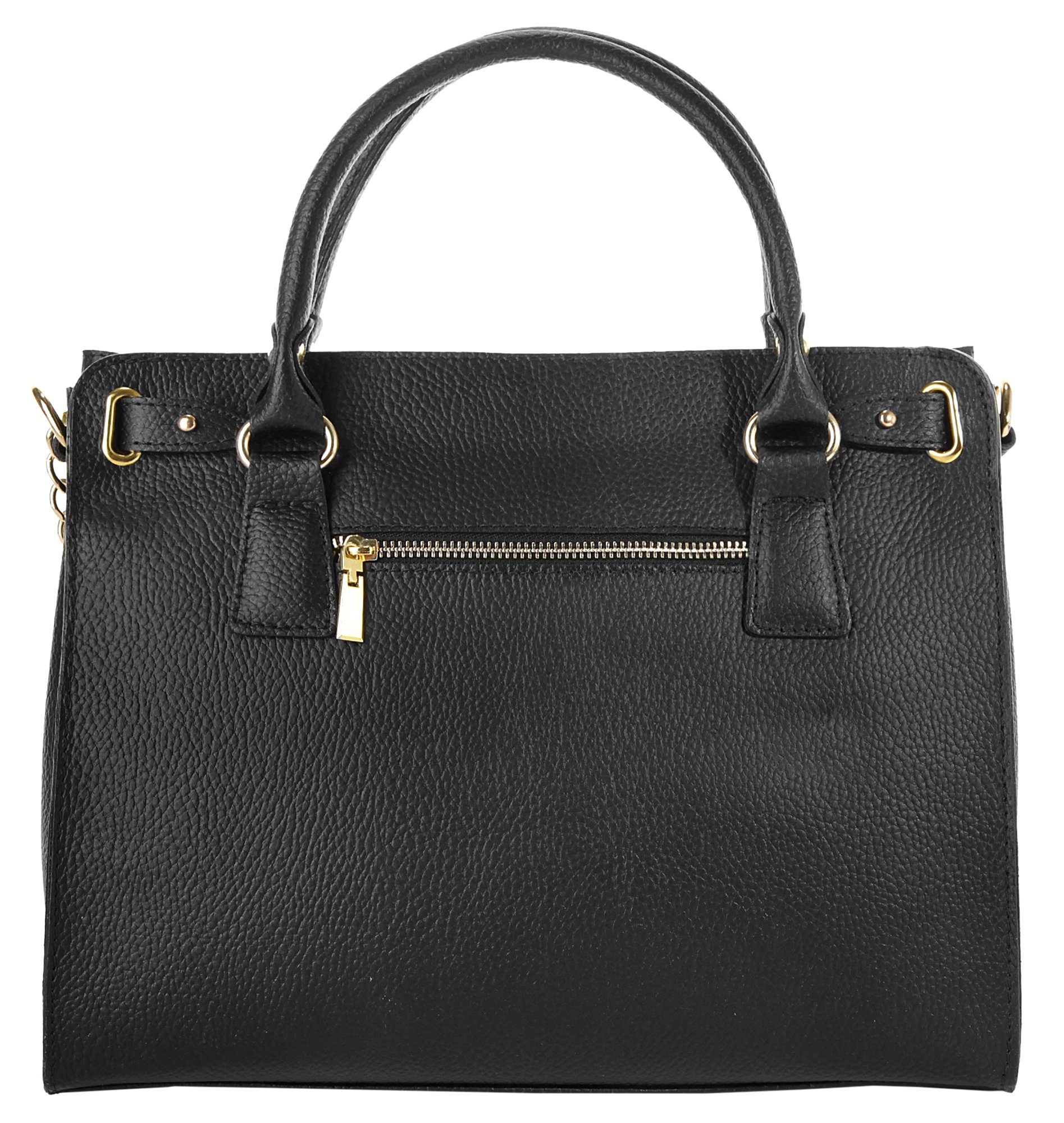 Cluty Tas echt leer, made in italy
