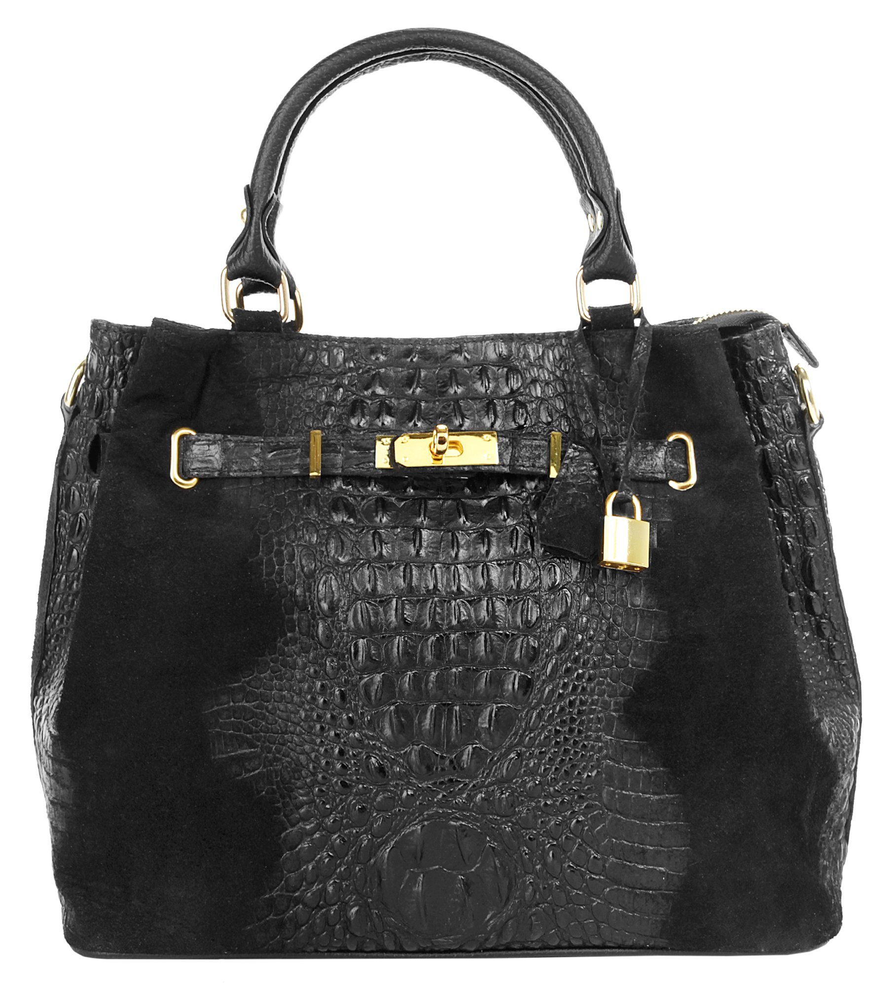 Cluty Tas echt leer, made in italy