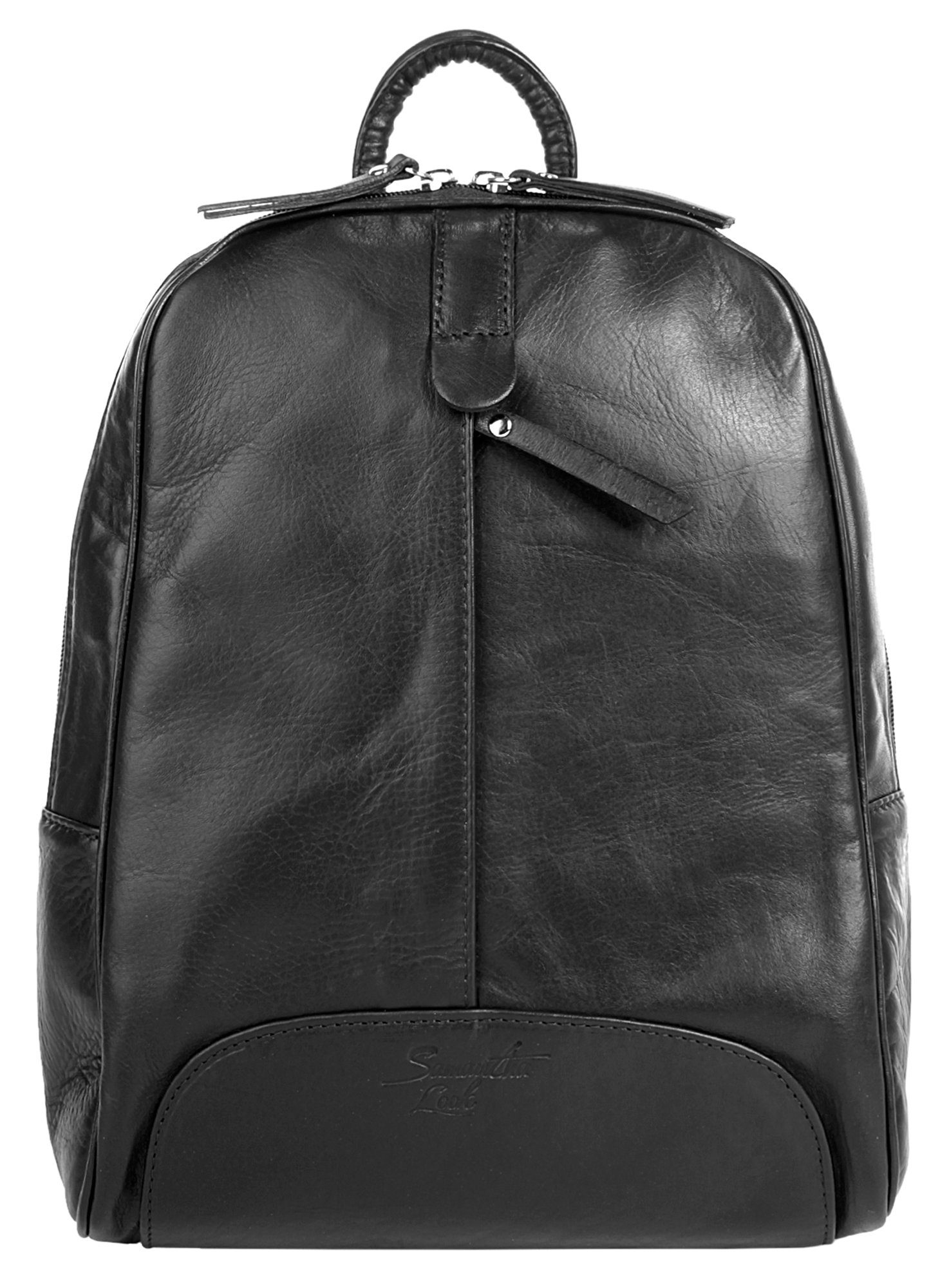 Samantha Look Rugzak echt leer, made in italy
