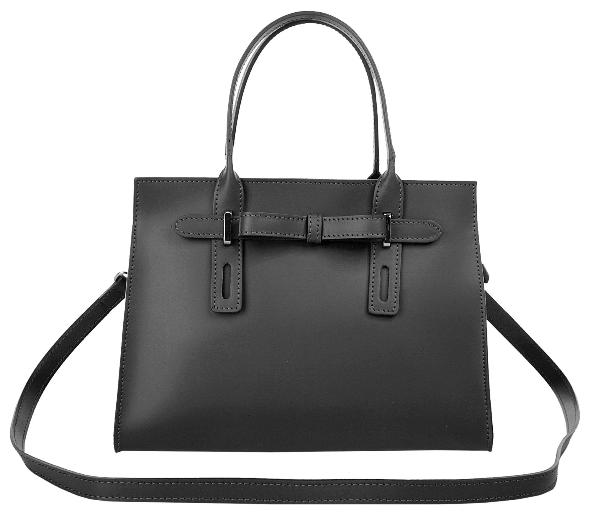 Cluty Tas echt leer, made in italy