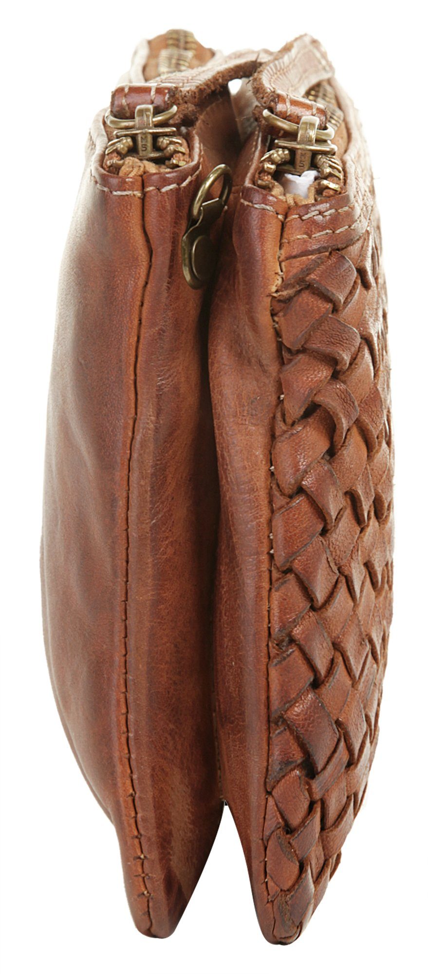 Samantha Look Schoudertas echt leer, made in italy
