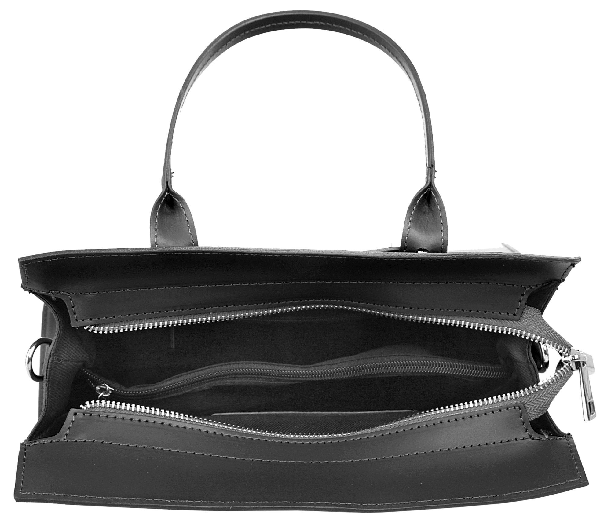 Cluty Tas echt leer, made in italy