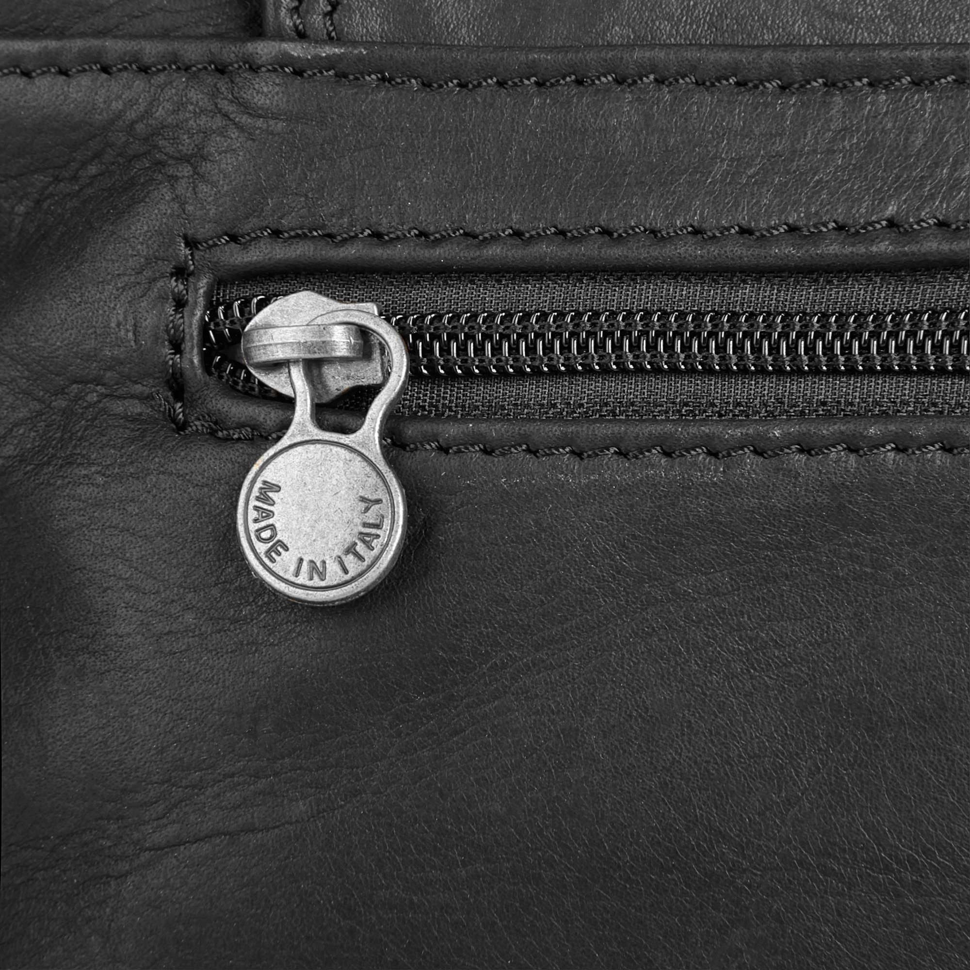 Samantha Look Schoudertas echt leer, made in italy