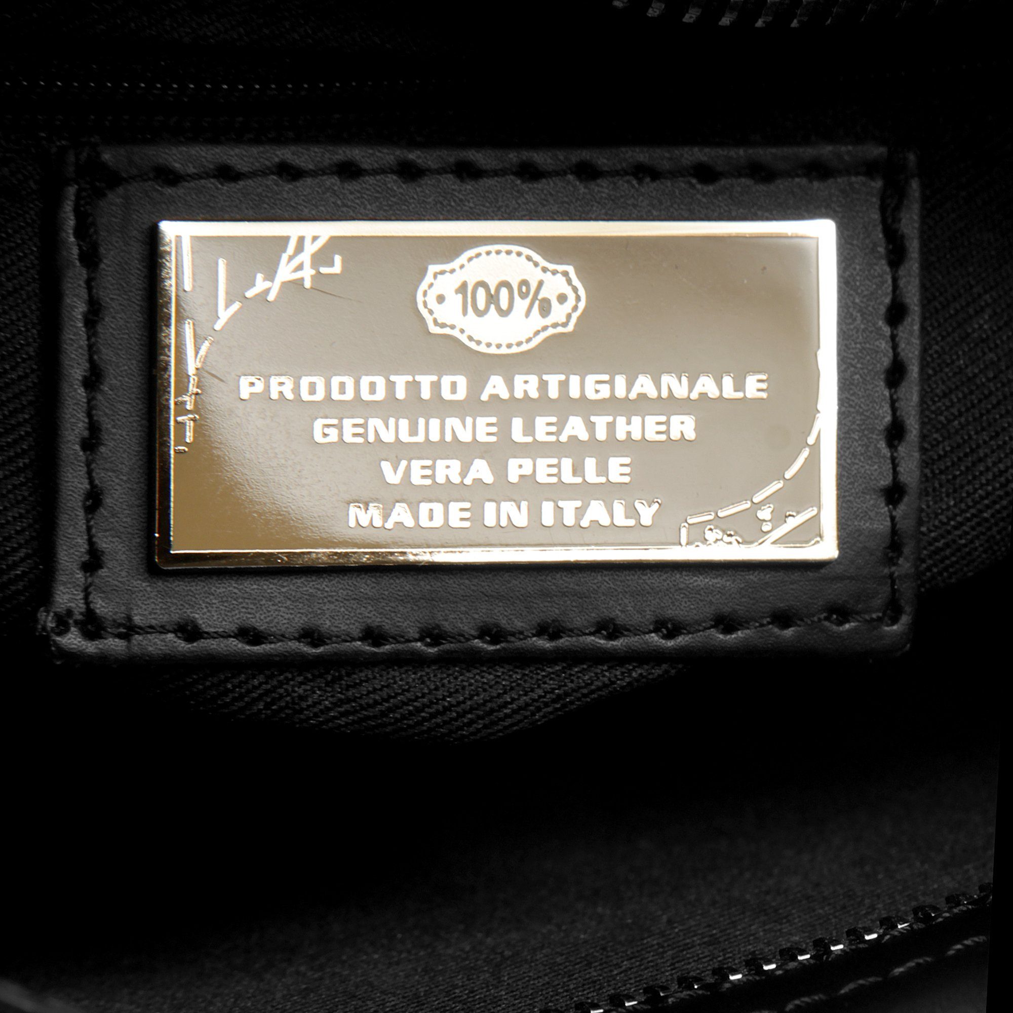 Cluty Schoudertas echt leer, made in italy