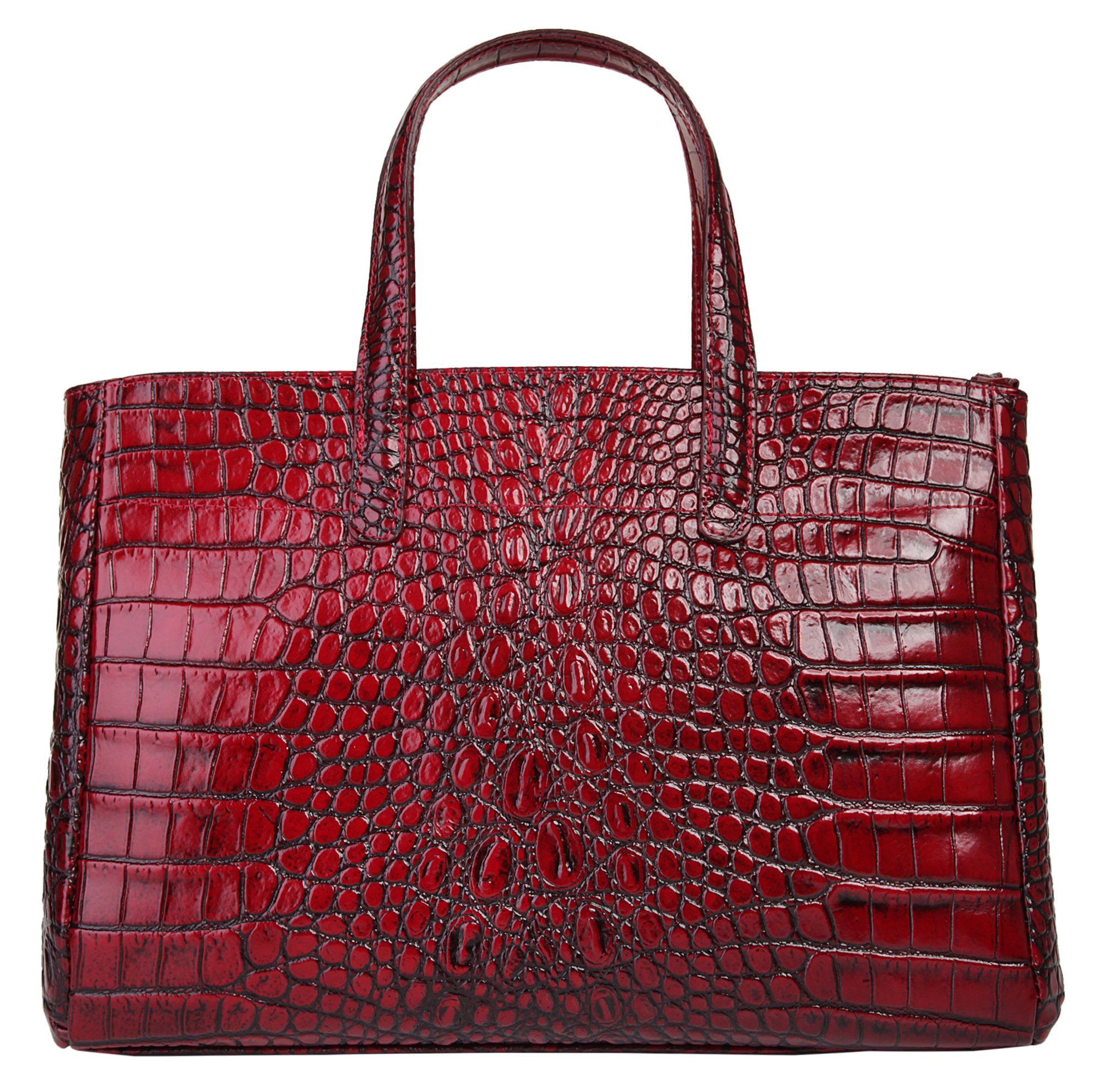 Cluty Tas echt leer, made in italy