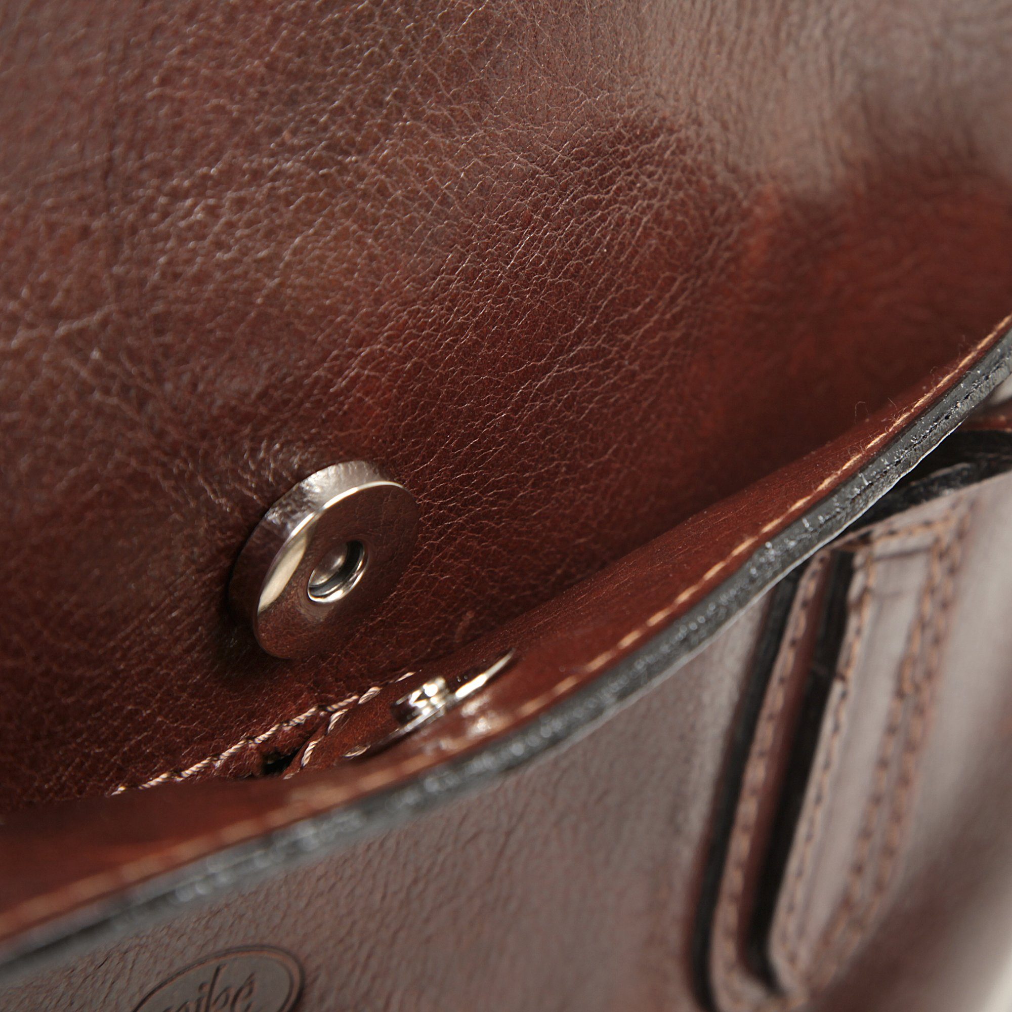 Piké Shopper echt leer, made in italy