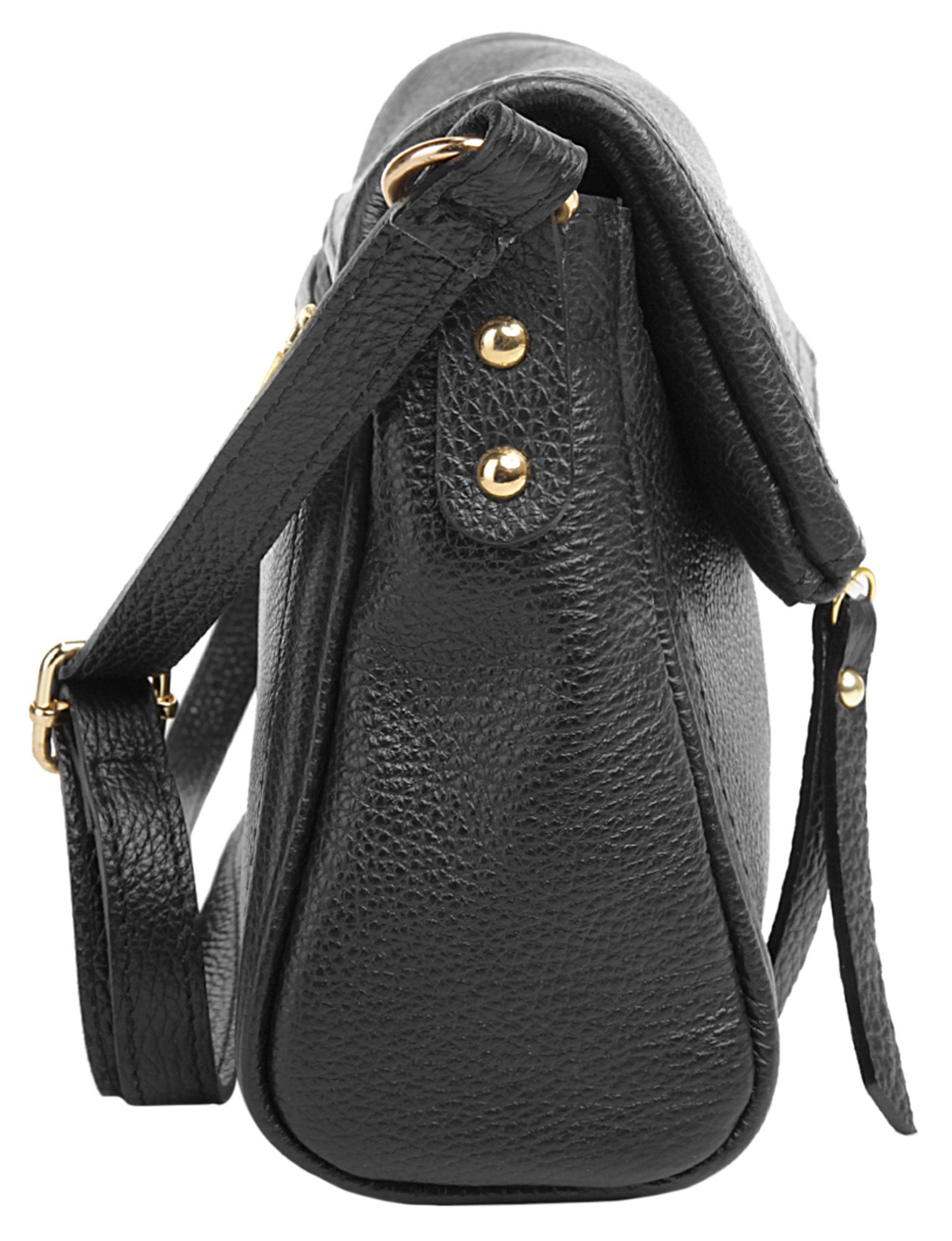Cluty Schoudertas echt leer, made in italy