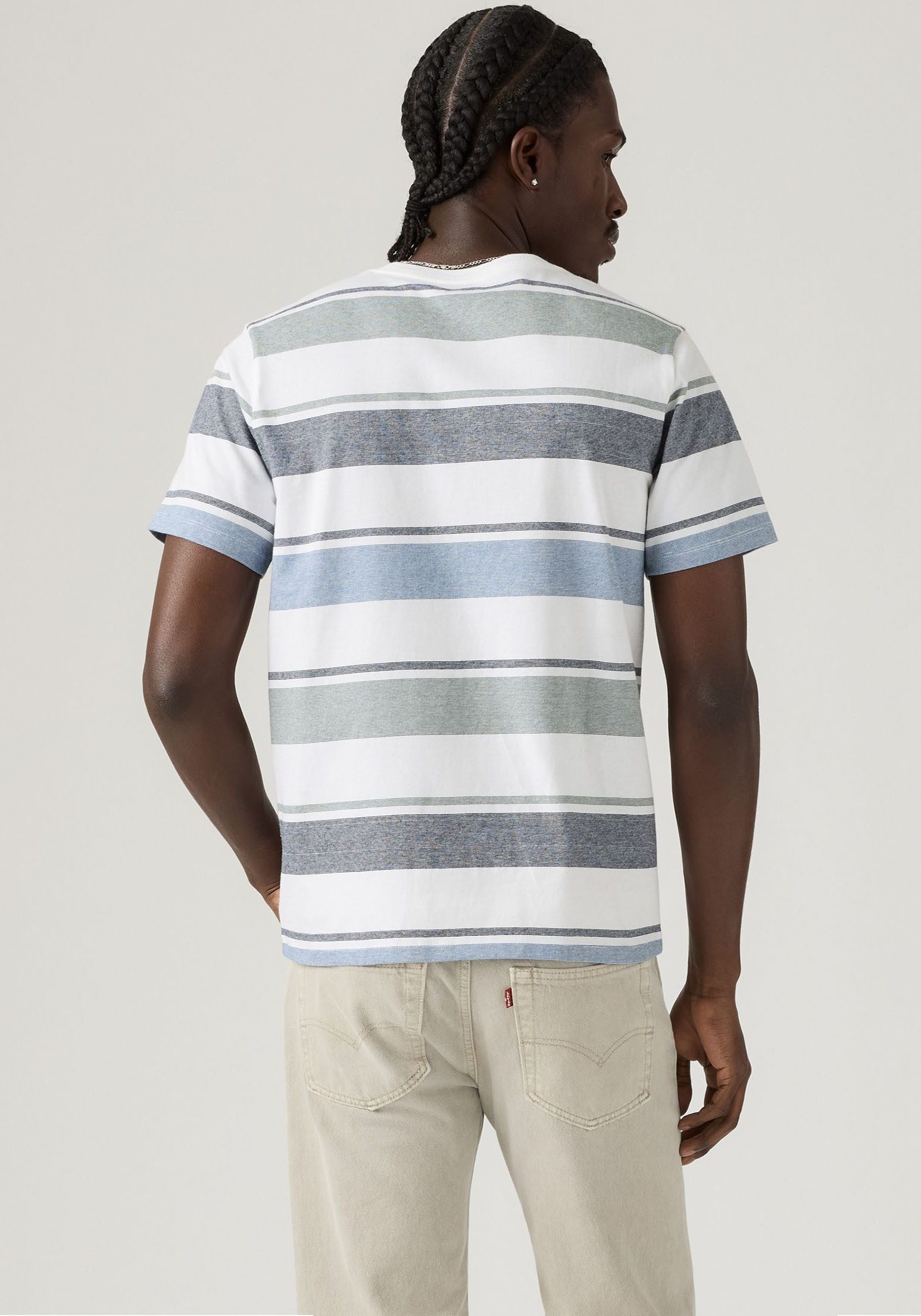 Levi's® T-shirt met gestreept patroon
