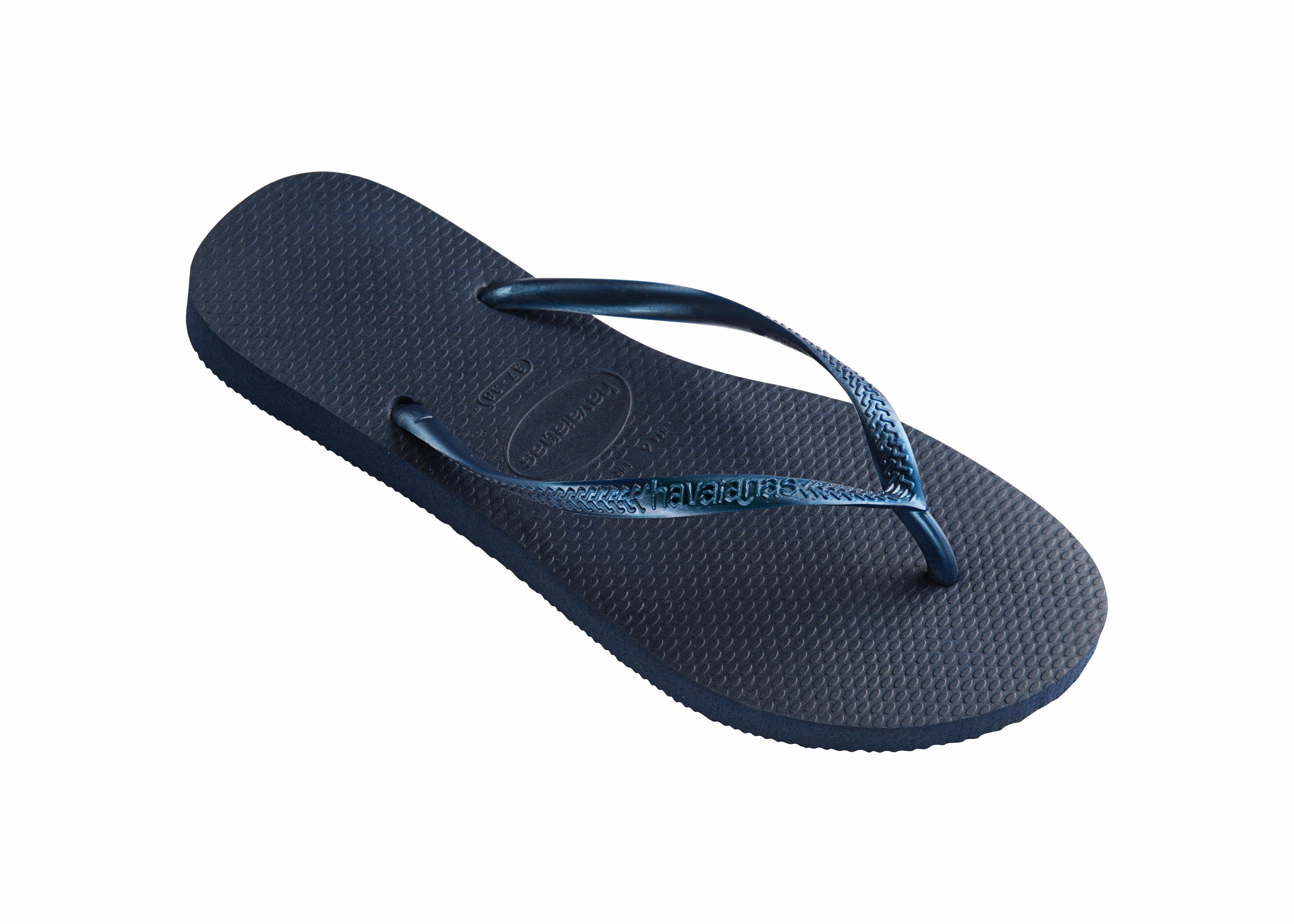 Havaianas Teenslippers SLIM zomerschoen, slippers, poolslides met zachte tussenstuk voor de tenen