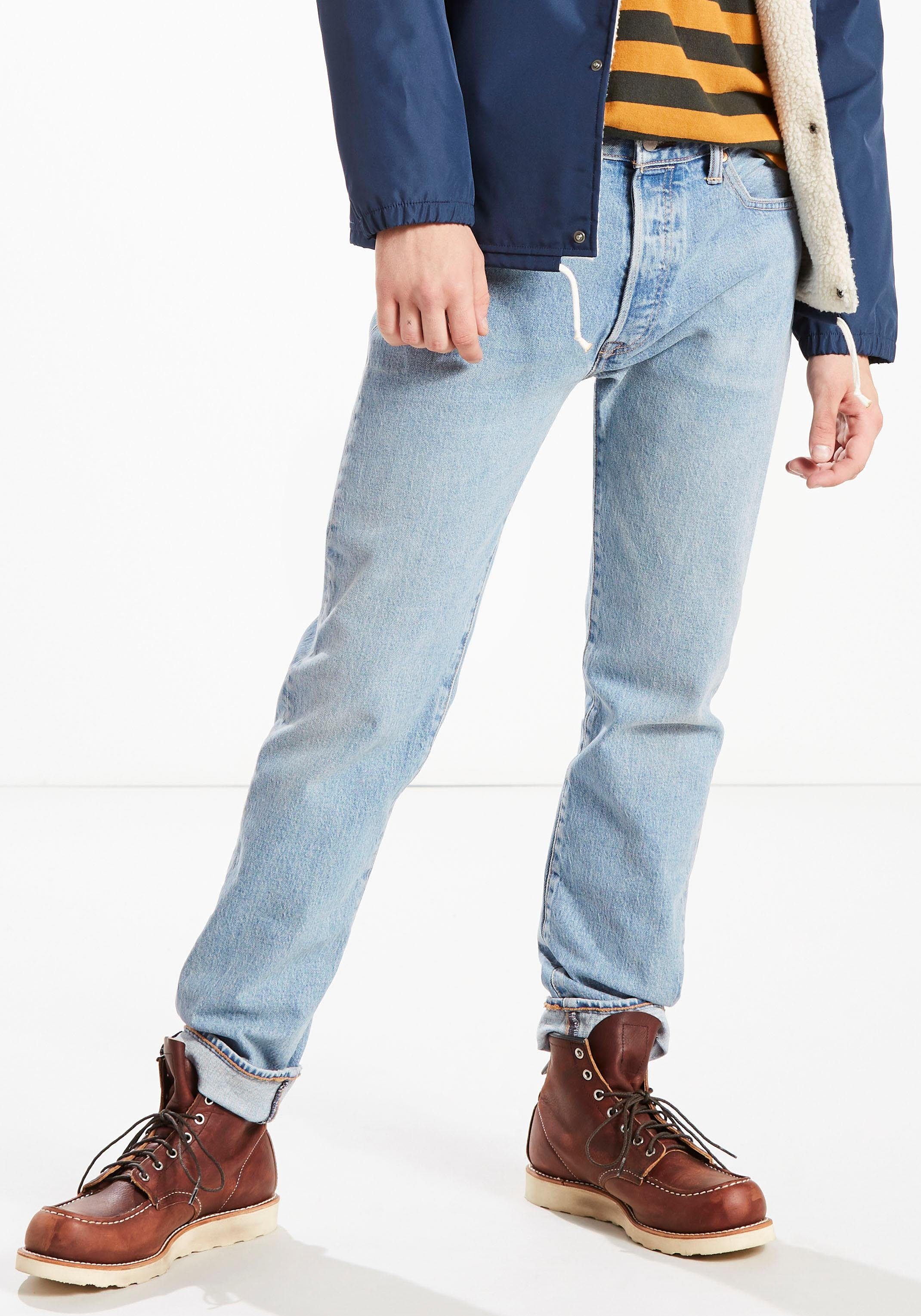 Levi's NU 15% KORTING: LEVI'S® straight-jeans 501®