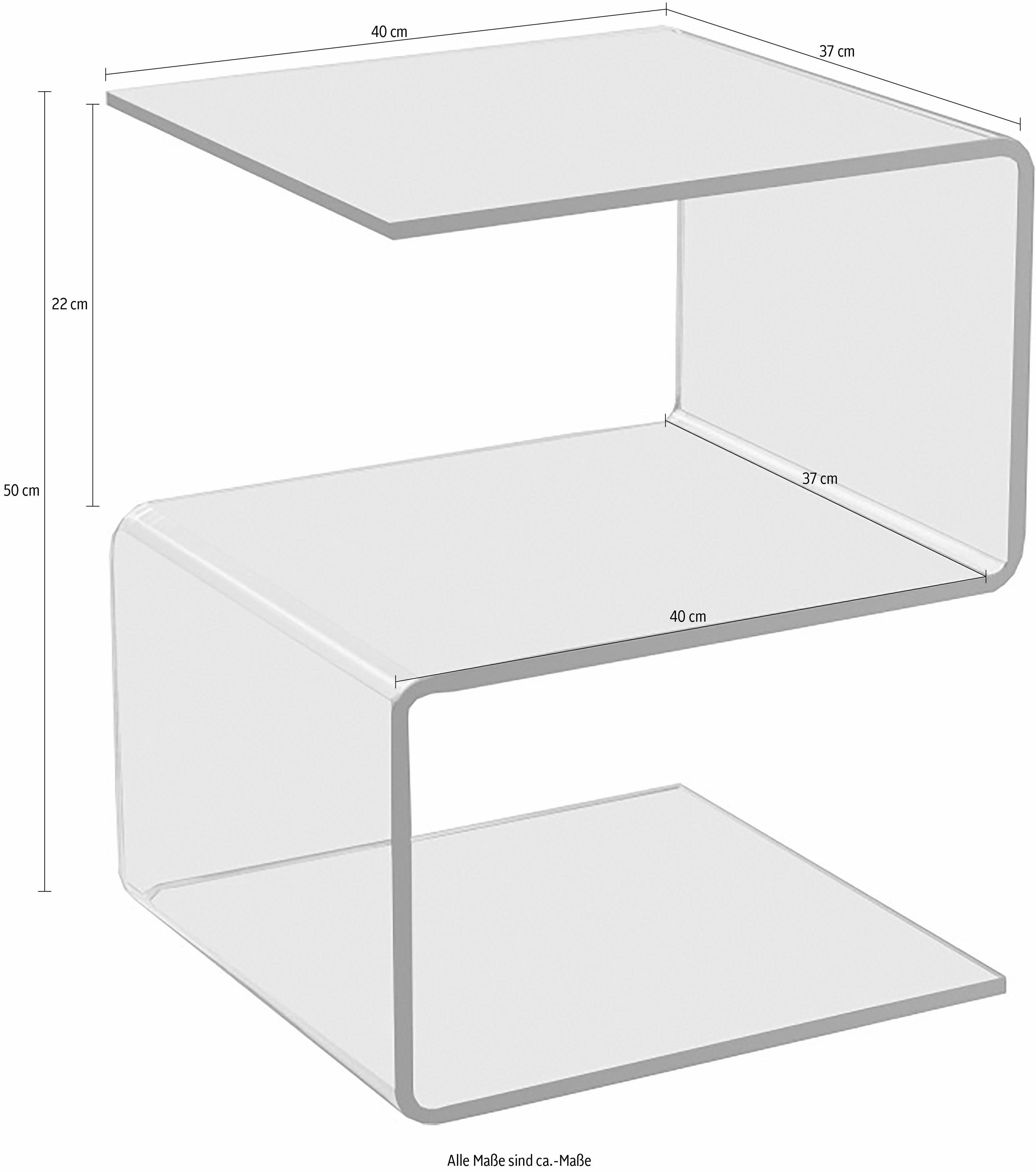 Paroli Bijzettafel Samy B/H/D: 40 x 50 x 37 cm