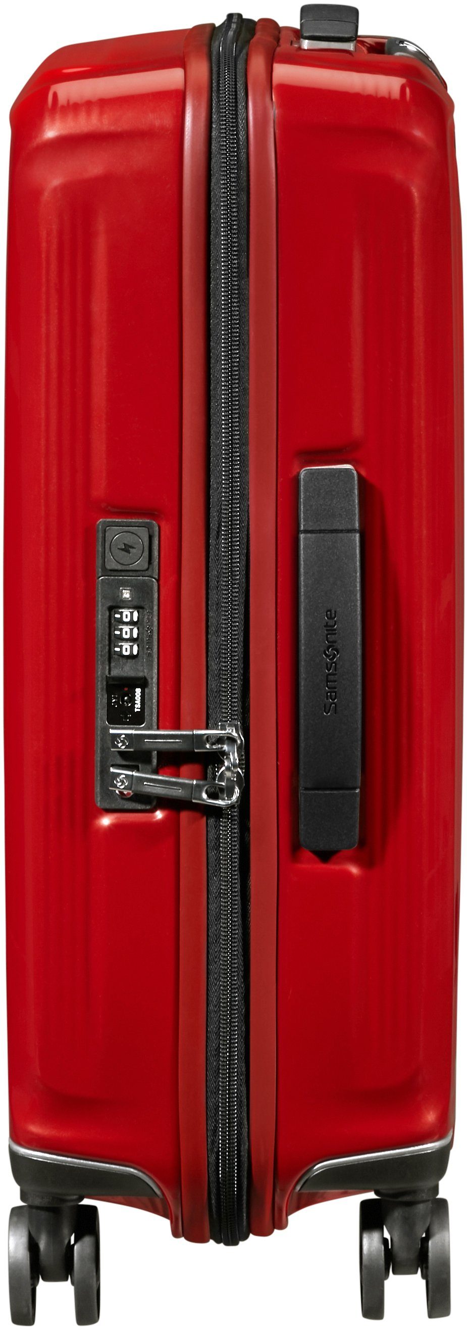 Samsonite Hardshell-trolley NUON verschillende maten en kleuren Handbagage-koffer trolley reisbagage TSA-cijferslot USB-poort