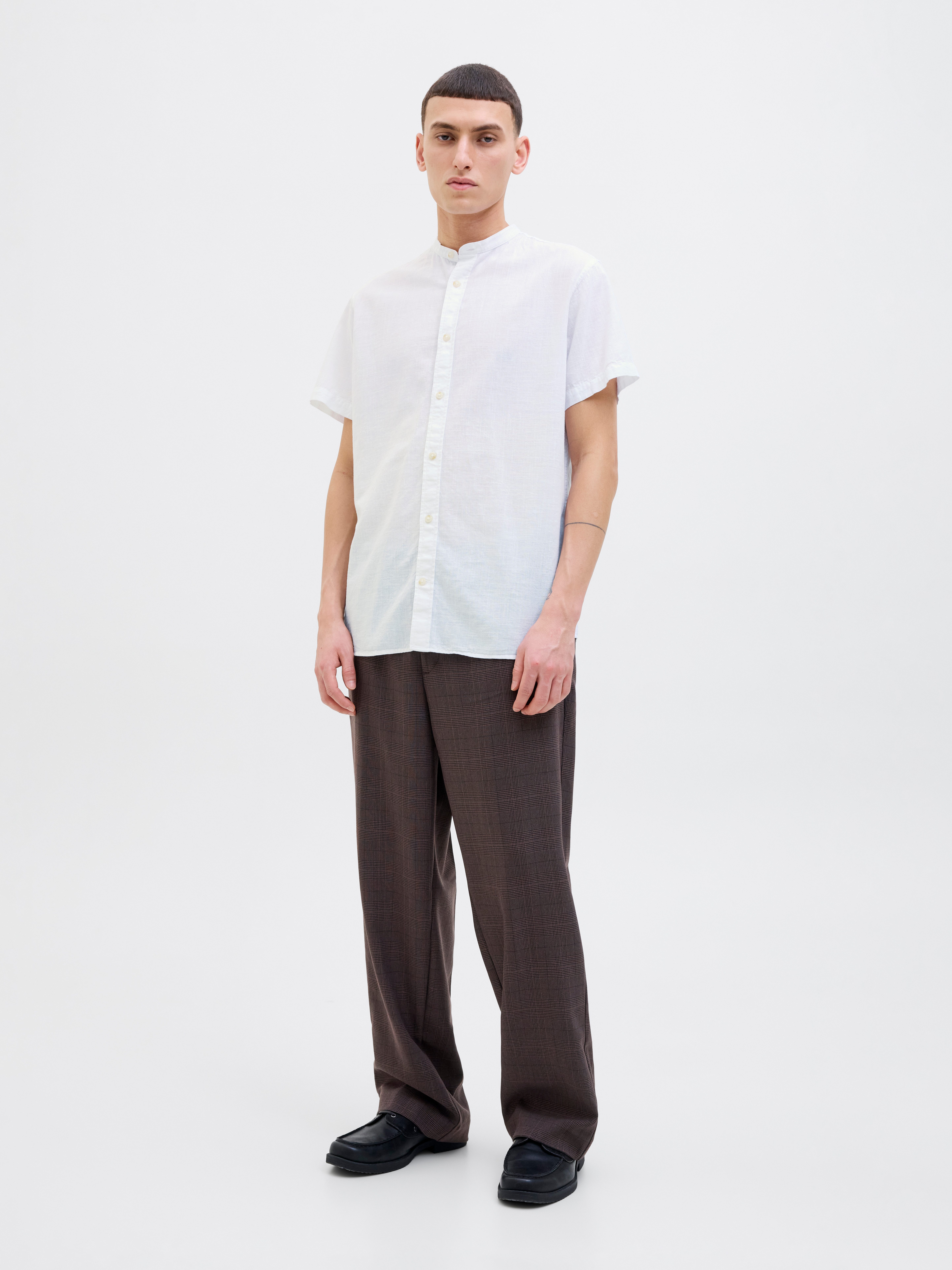 Jack & Jones Overhemd met korte mouwen JJESUMMER BAND SHIRT SS SN
