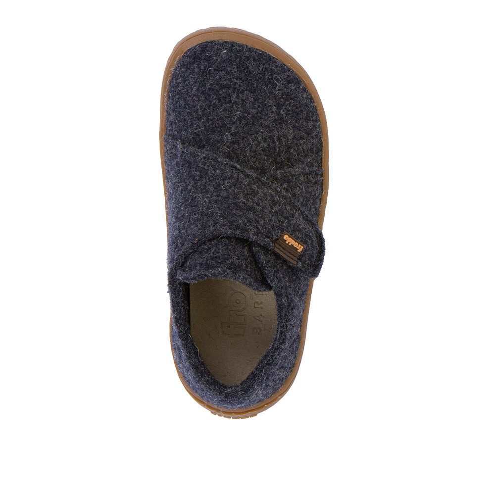 froddo® Pantoffels BAREFOOT WOOLY Klittenbandschoen, kleuterschoen met wollen voering