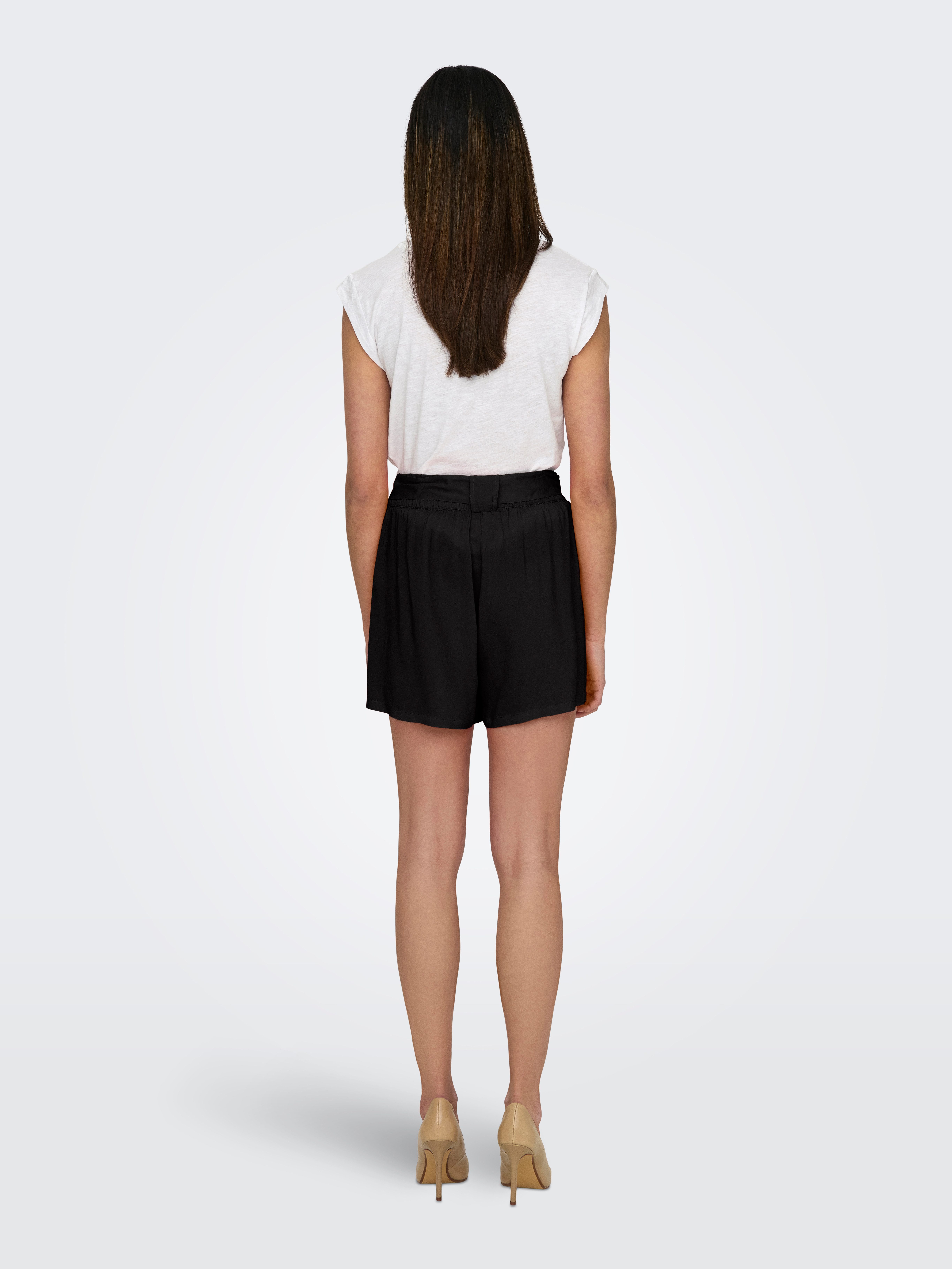 Only Short ONLNOVA LIFE VIS TALIA HW SHORTS SOLID