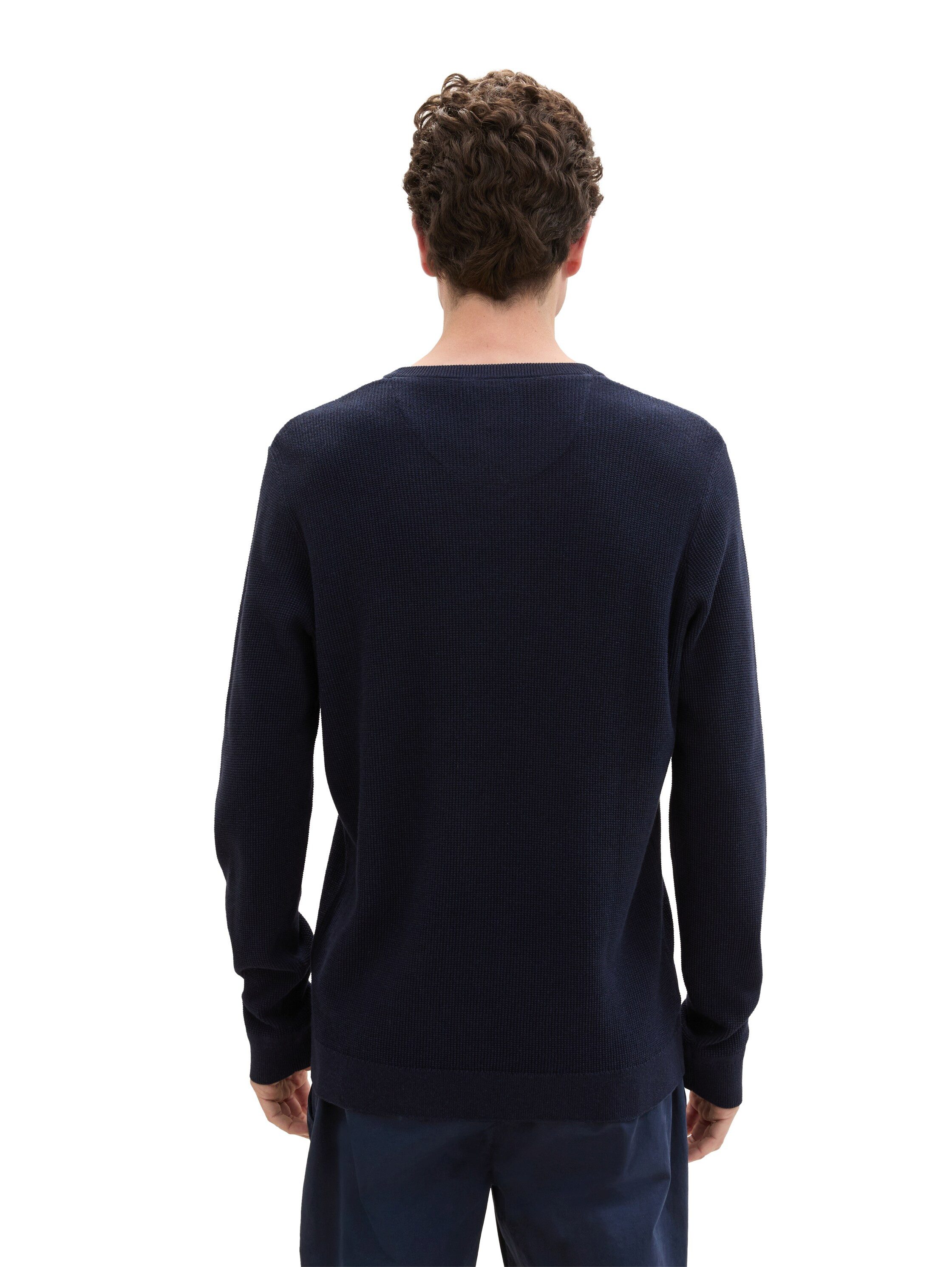 Tom Tailor Gebreide trui met v-hals