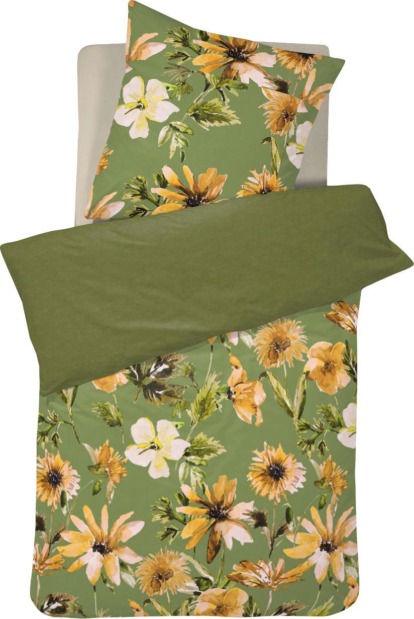 Cinderella Tweezijdig te gebruiken overtrekset Cleo met bloemenprint
