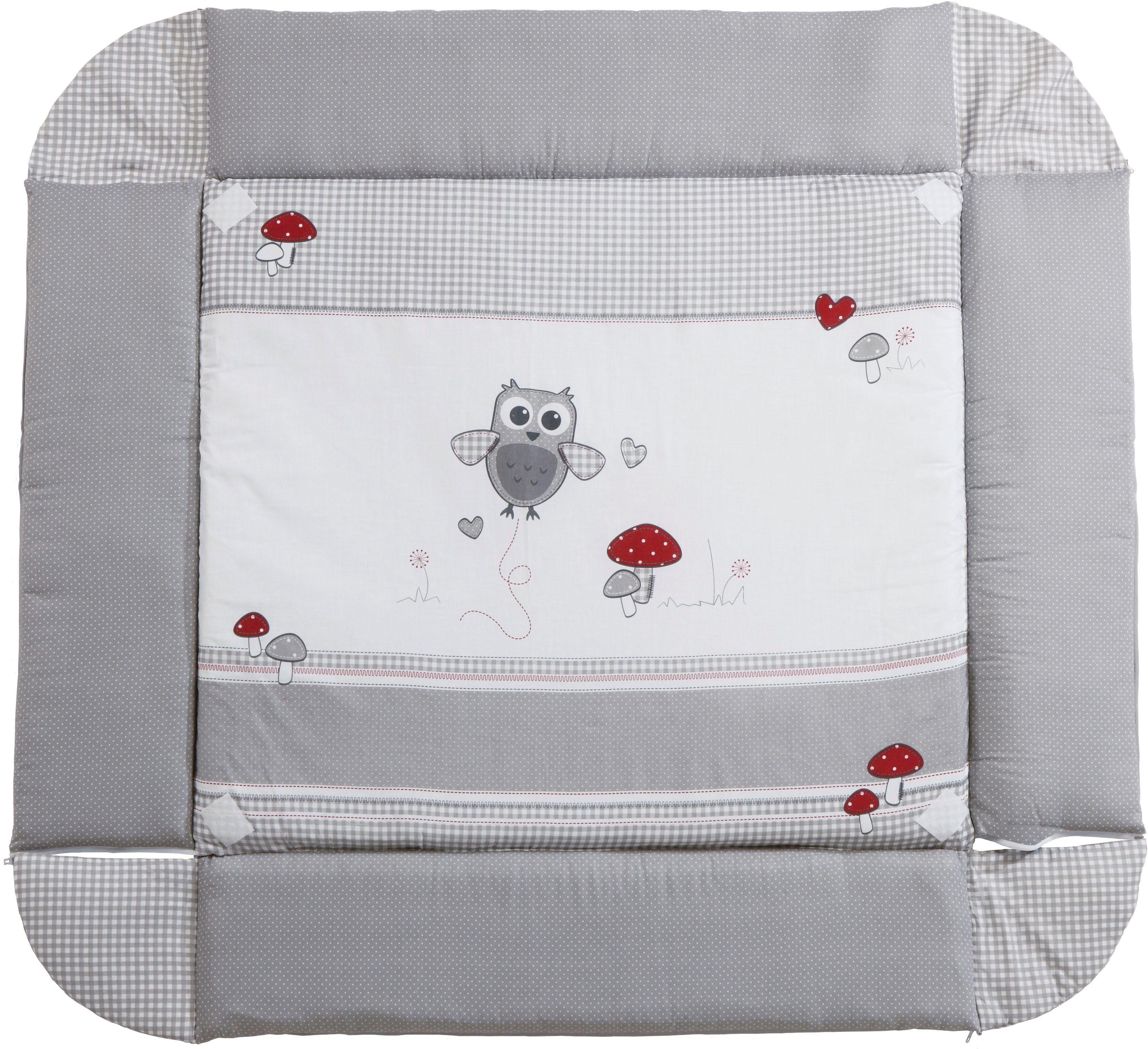 Roba® Babynestje 4in1, Adam & uil met activity-speelboog