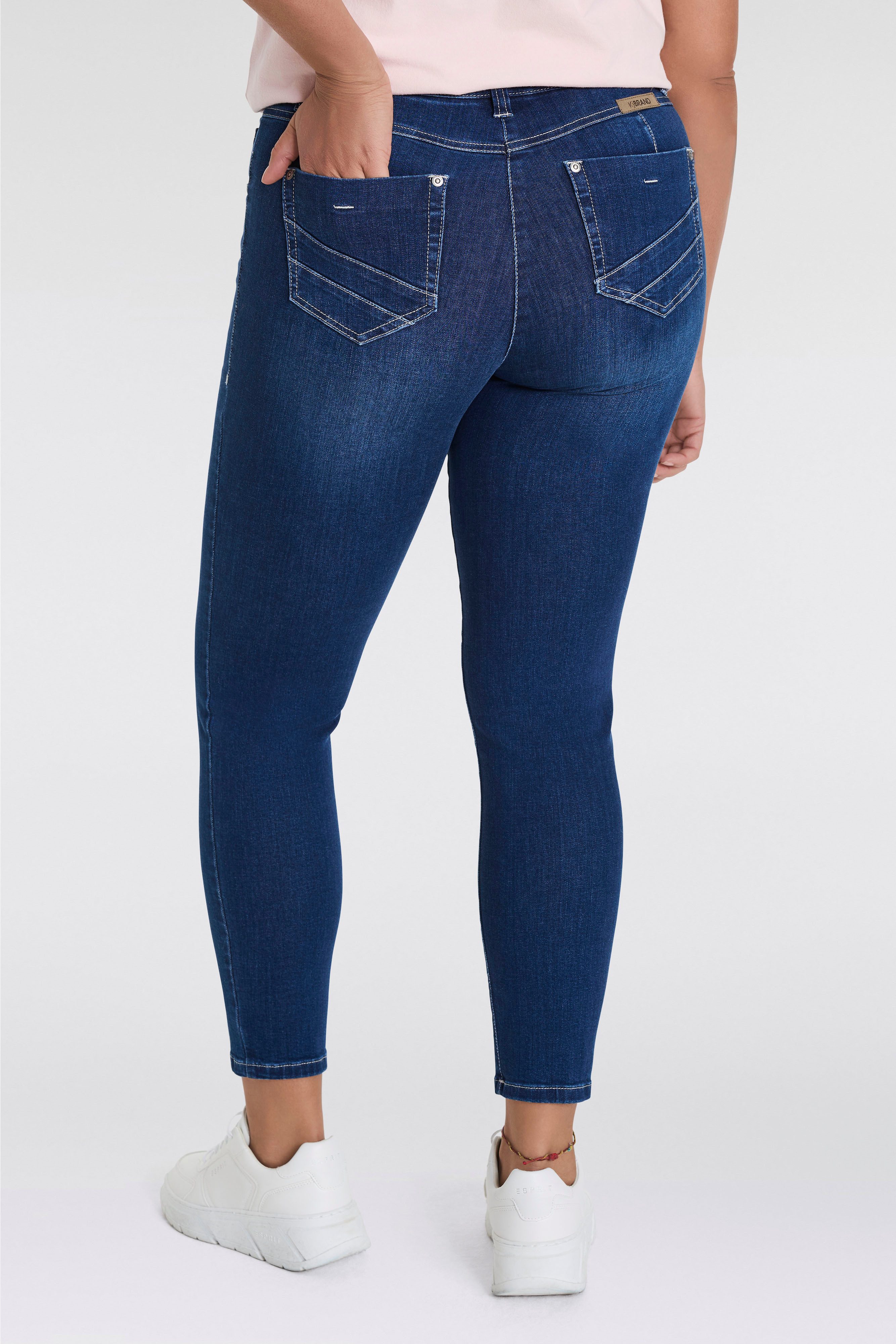 KjBRAND 5-pocket jeans Broek Fanni Skinny , ideaal voor slanke benen