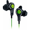 ready2music in-ear-hoofdtelefoon titanium micro usb-oplaadpoort groen