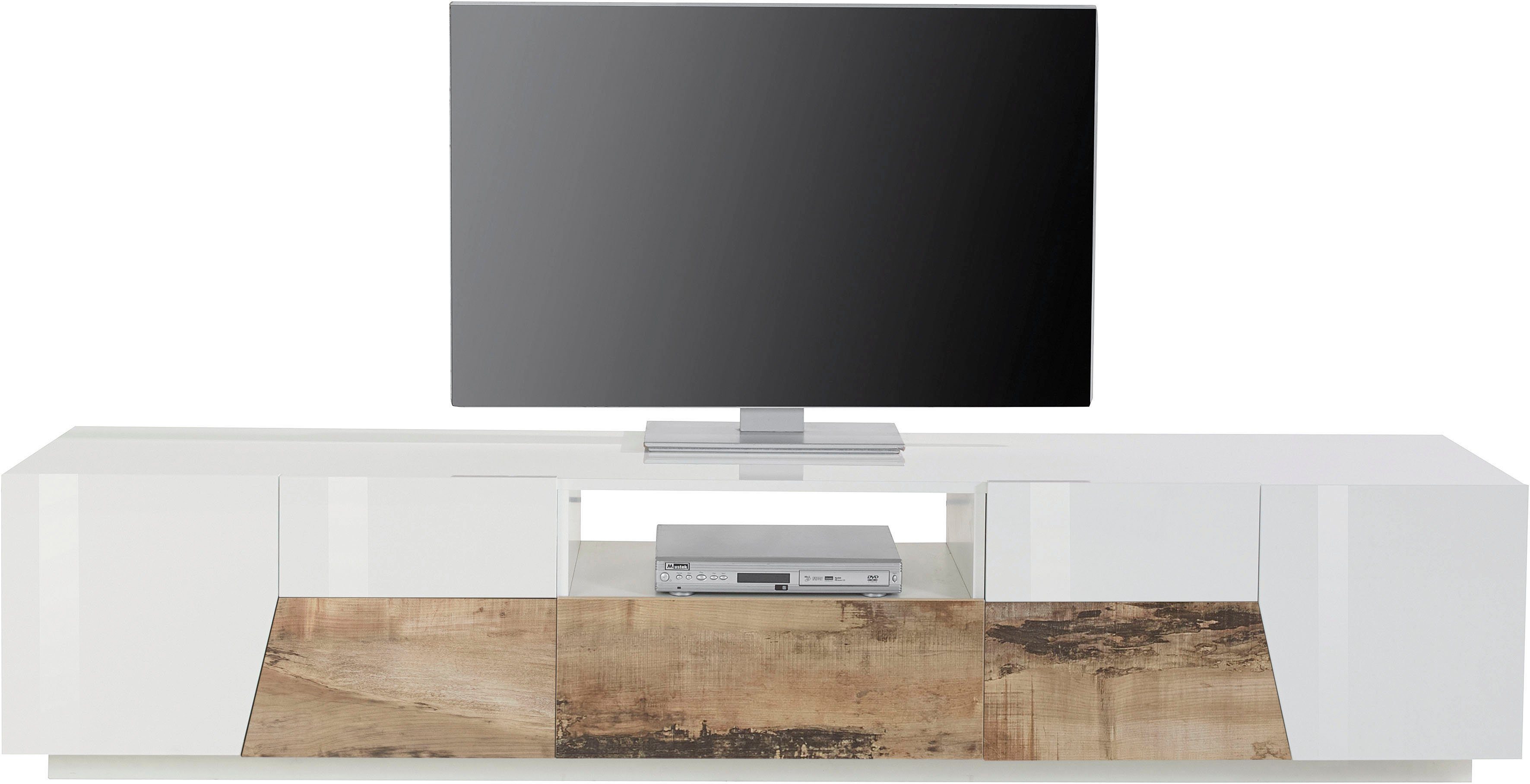 INOSIGN Tv-meubel ALIEN TV-meubel, met 4 deuren, 1 lade en 1 open vak