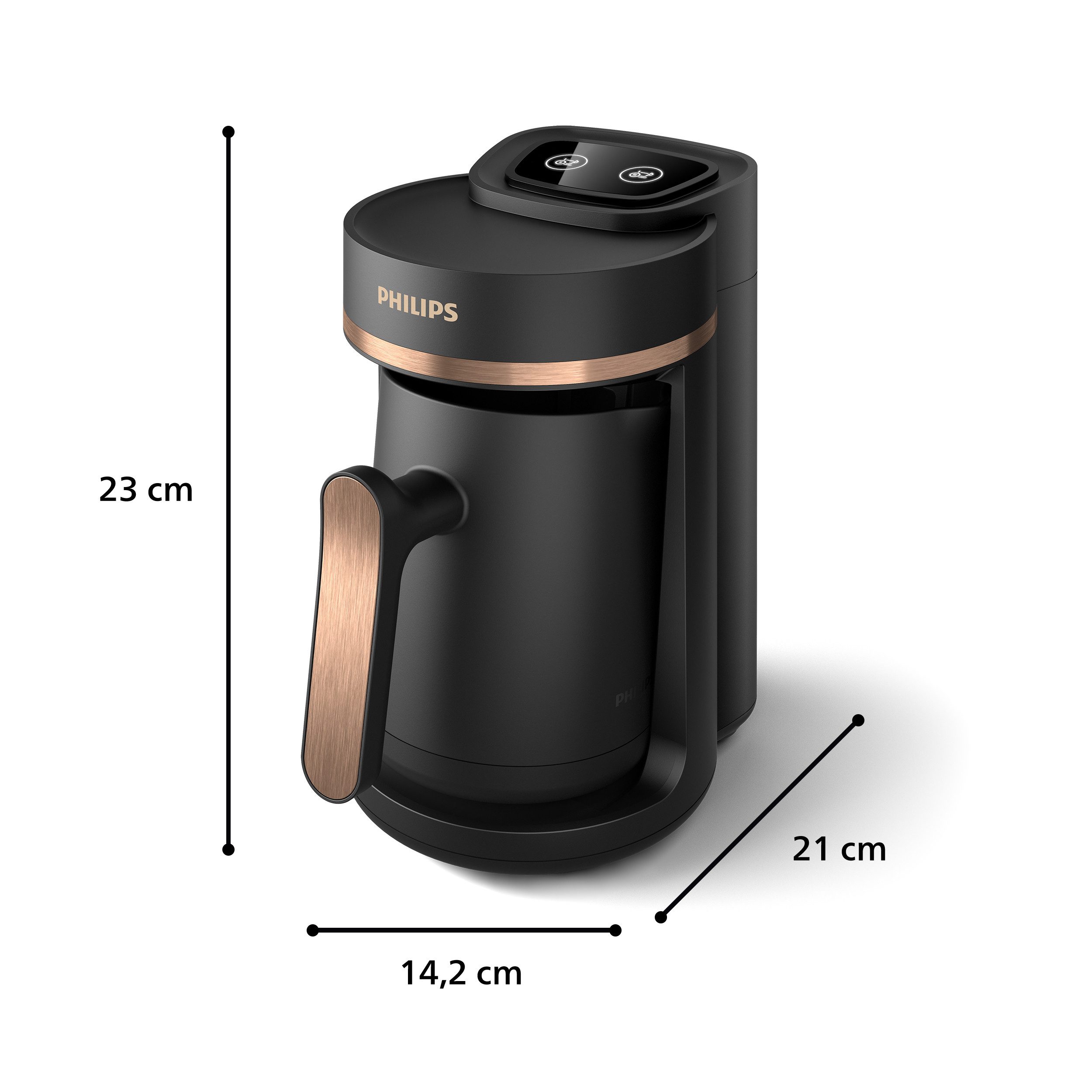 Philips Cafetière HD150/60 Türkischer Kaffeekocher 5000 Series