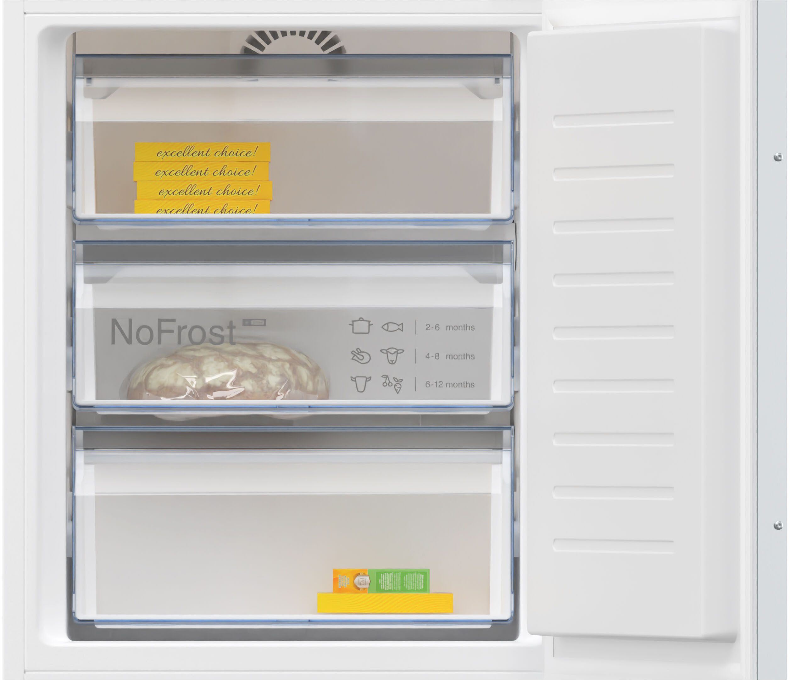 NEFF Inbouw koel-vriescombinatie KI7862SE0, 177,2 cm x 54,1 cm, No Frost: nooit meer ontdooien
