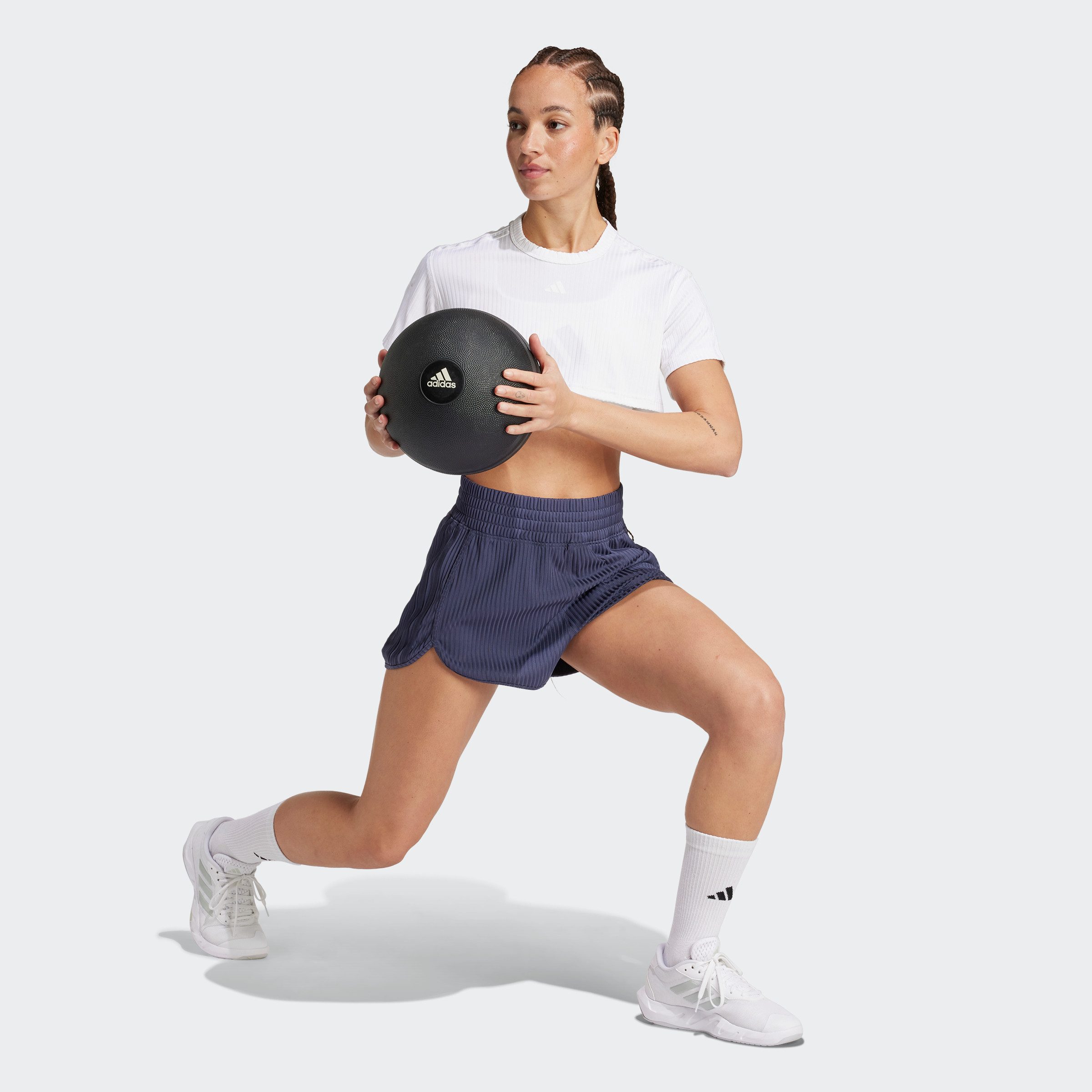 adidas Performance Short PACER RIB SHORT (1-delig)