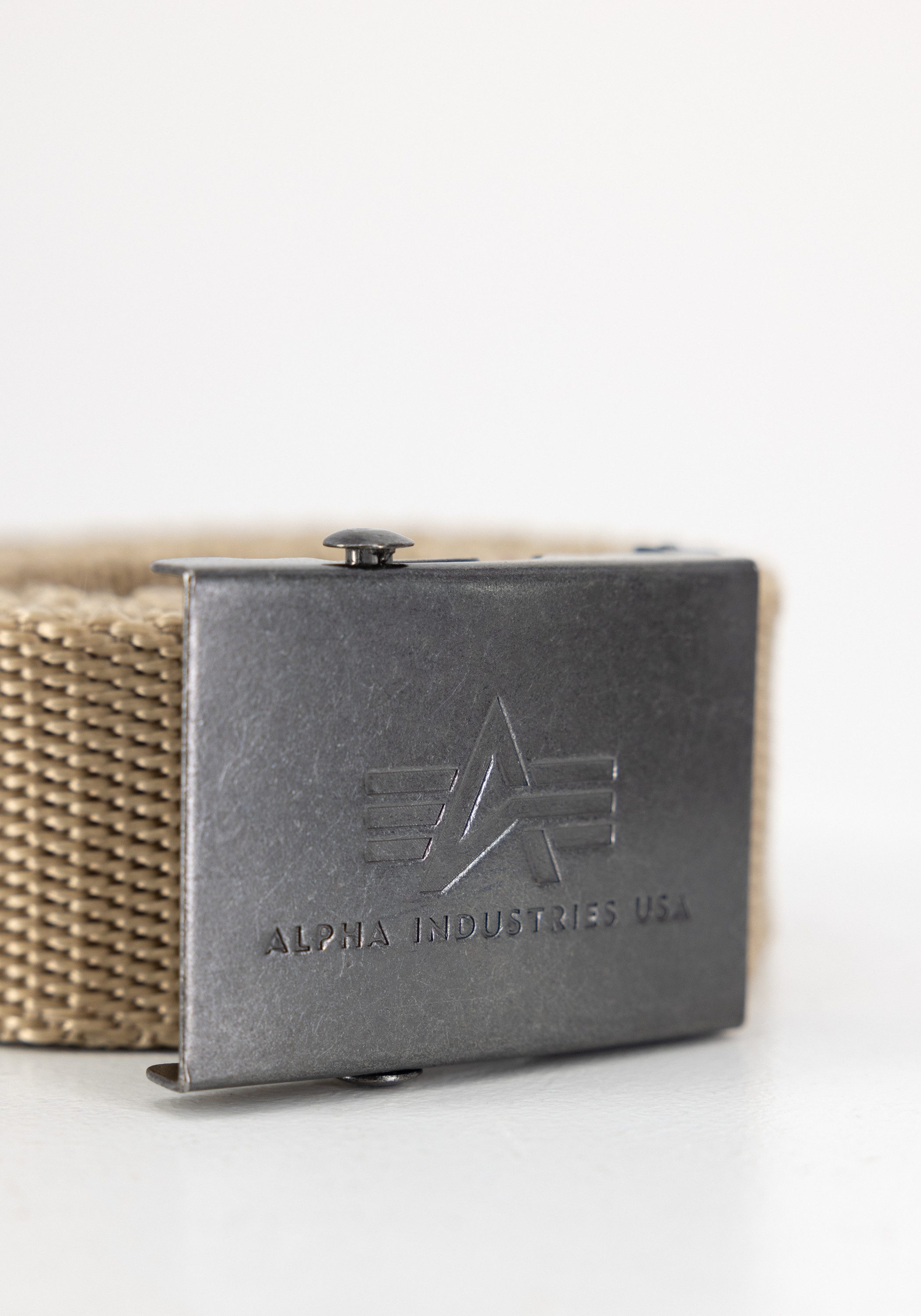 Alpha Industries Leren riem Alpha Industries Accessoires - Belts Heavy Duty Belt