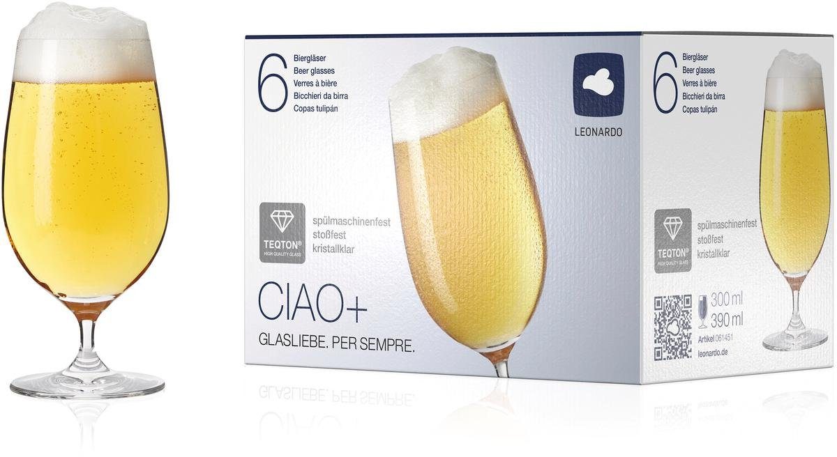 LEONARDO Bierglas (set, 6-delig)