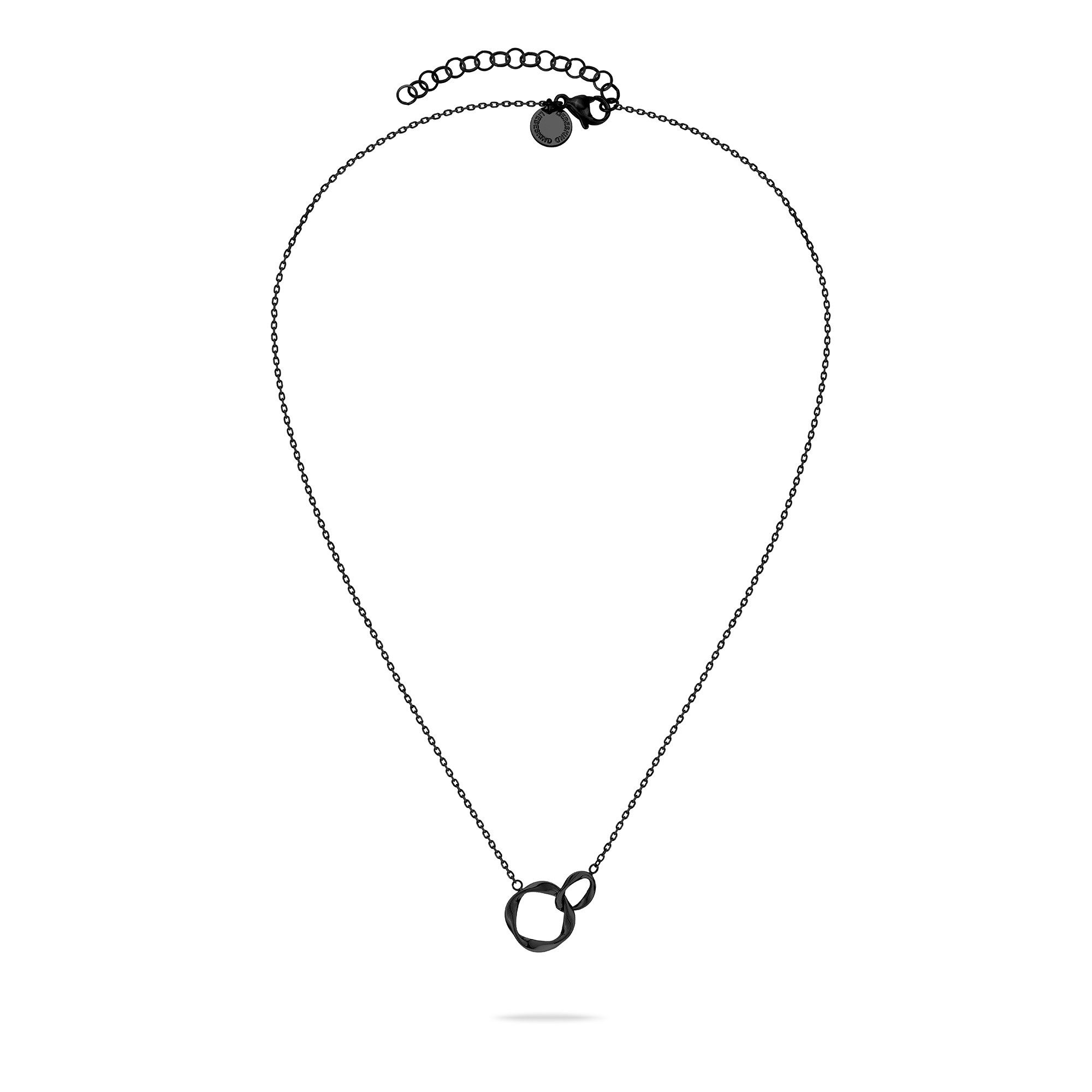 Liebeskind Berlin Ketting met hanger Sieraden roestvrijstalen ketting The Organic Twist LJ-0989 LJ-1550 LJ-1551