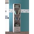 open kast »pellworm«, in imitatie-witeiken wit open kast »pellworm«, in imitatie-witeiken wit