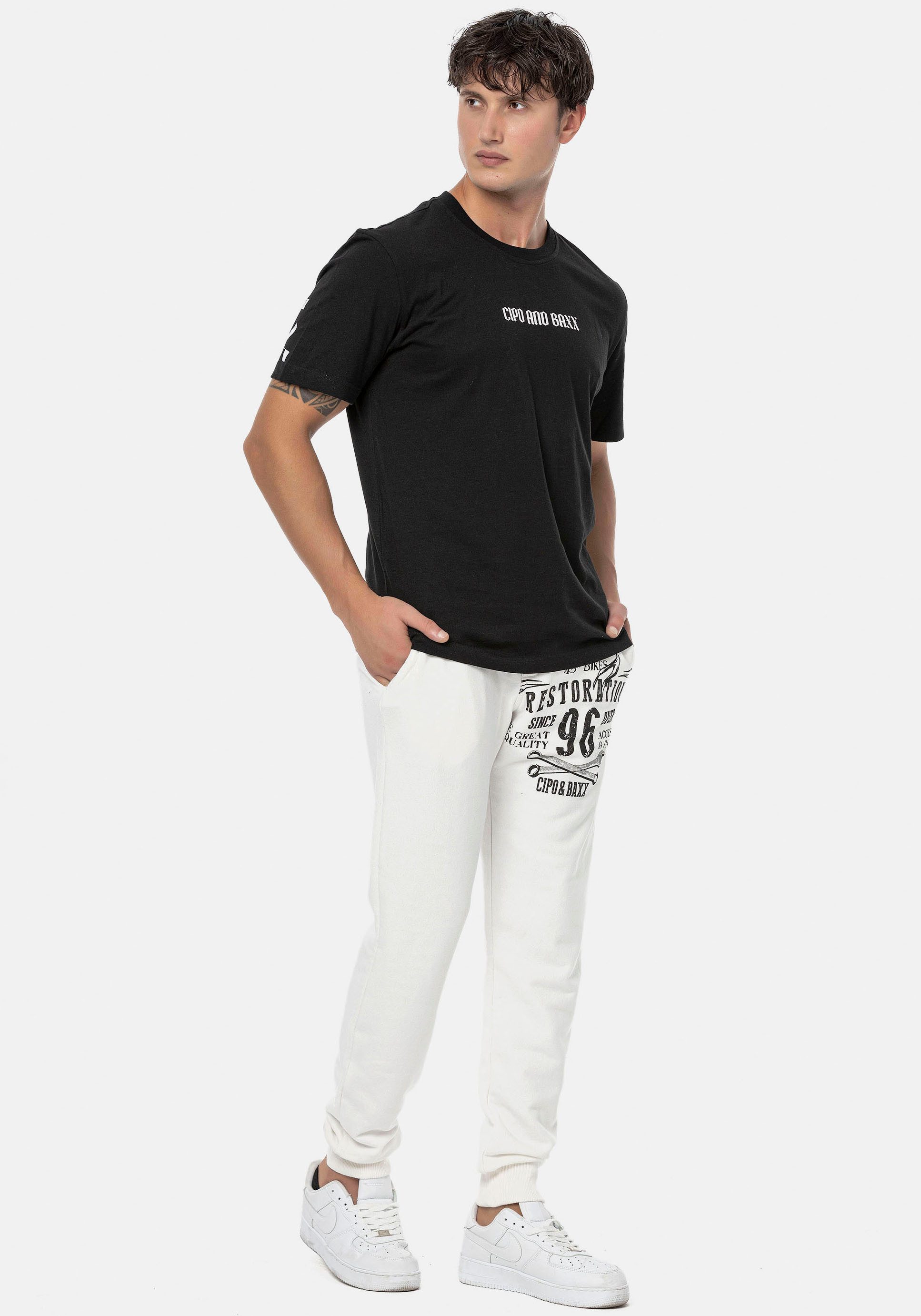 Cipo & Baxx Shirt met korte mouwen