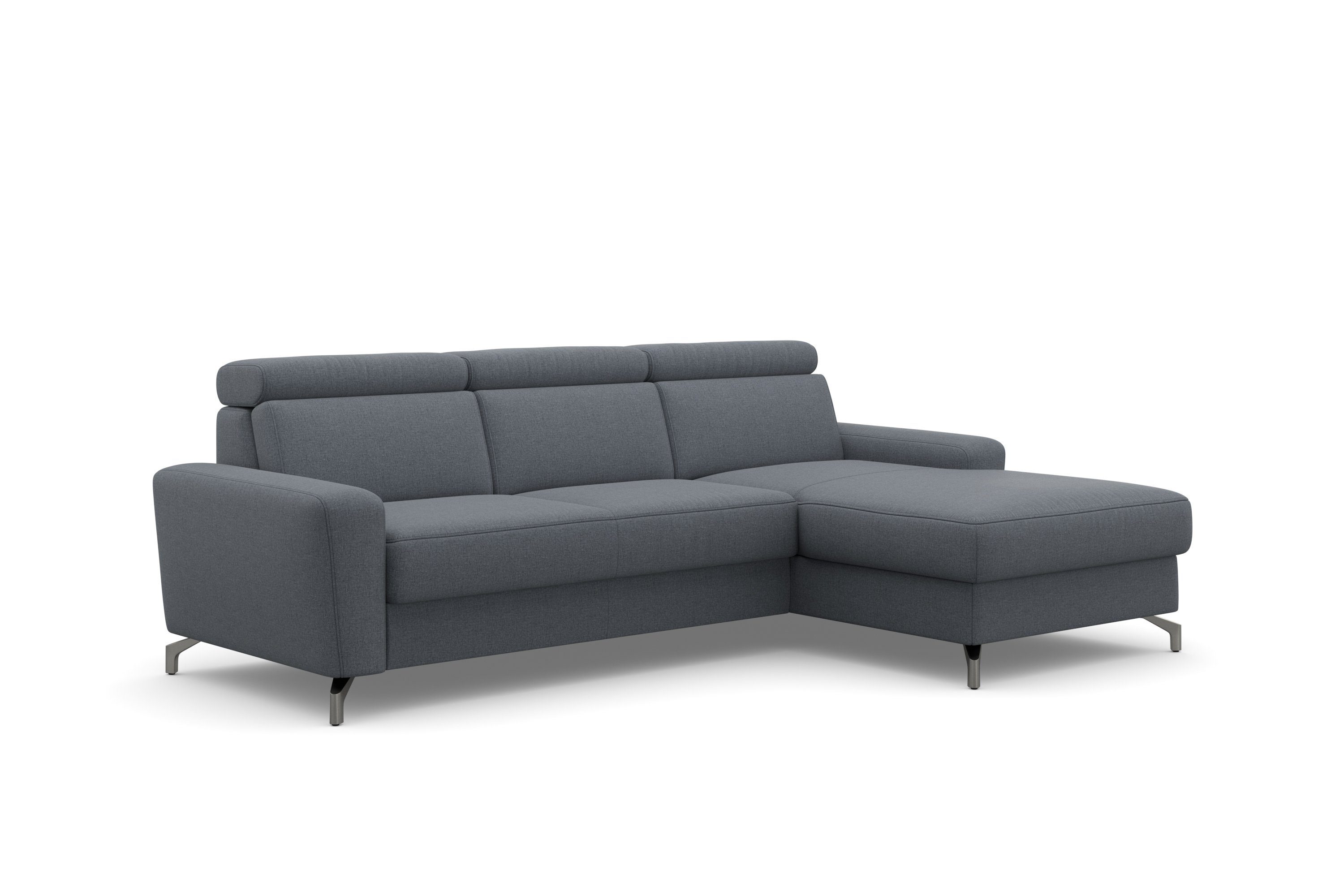 sit&more Hoekbank Scarlett L-vorm met verstelbare hoofdsteun, naar keuze met slaapfunctie, bedkist