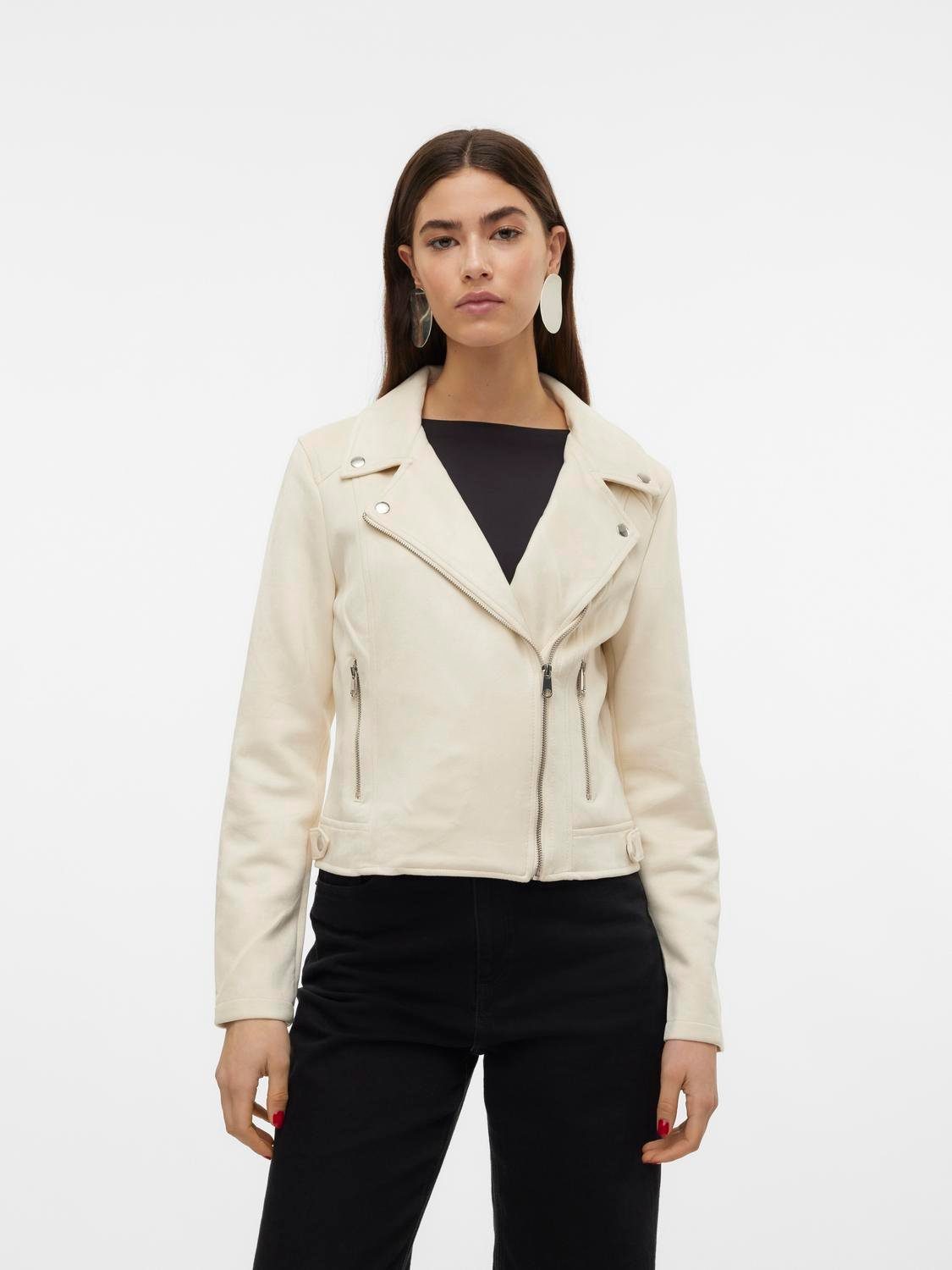 Vero Moda Imitatieleren jack VMJOSE SHORT FAUX SUEDE JACKET NOOS