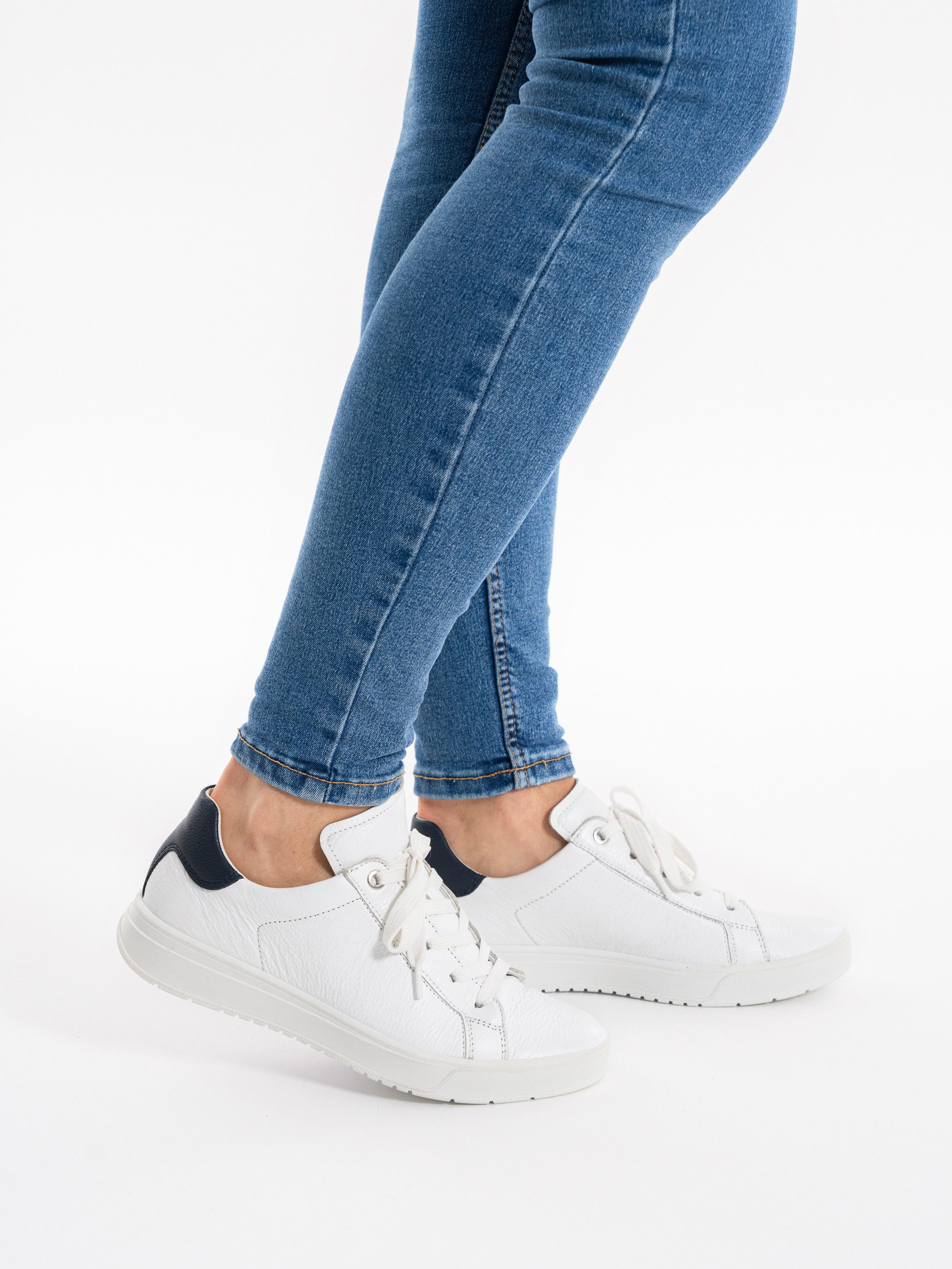 Ara Sneakers Rome , veterschoen, retro sneaker, comfortabele schoen in comfortabele breedte g (= breed)