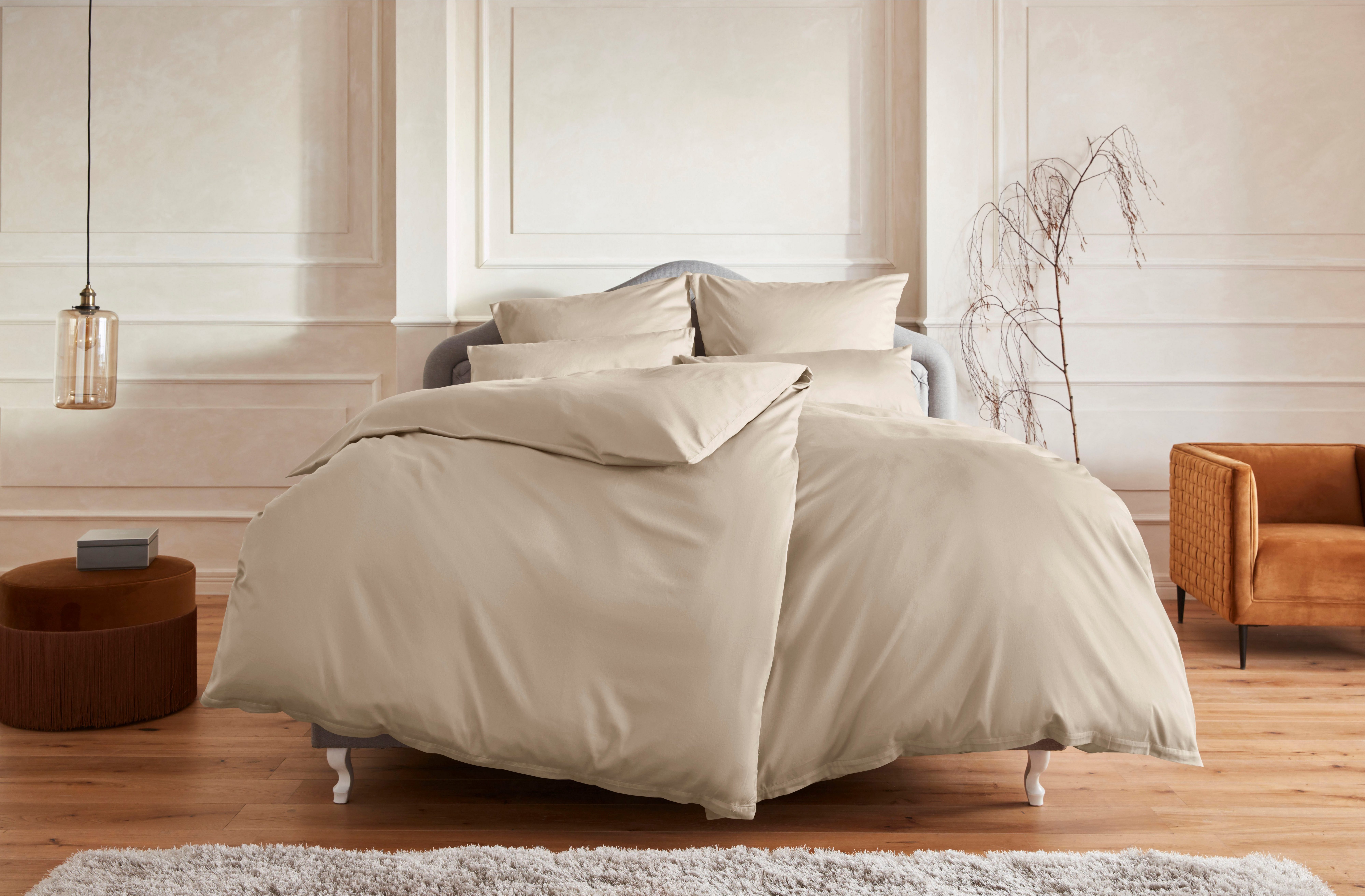 Guido Maria Kretschmer Home&Living Beddengoed Mila in 135x200, 155x220 of 200x200 cm Mako-satin, beddengoed van katoen, effen beddengoed