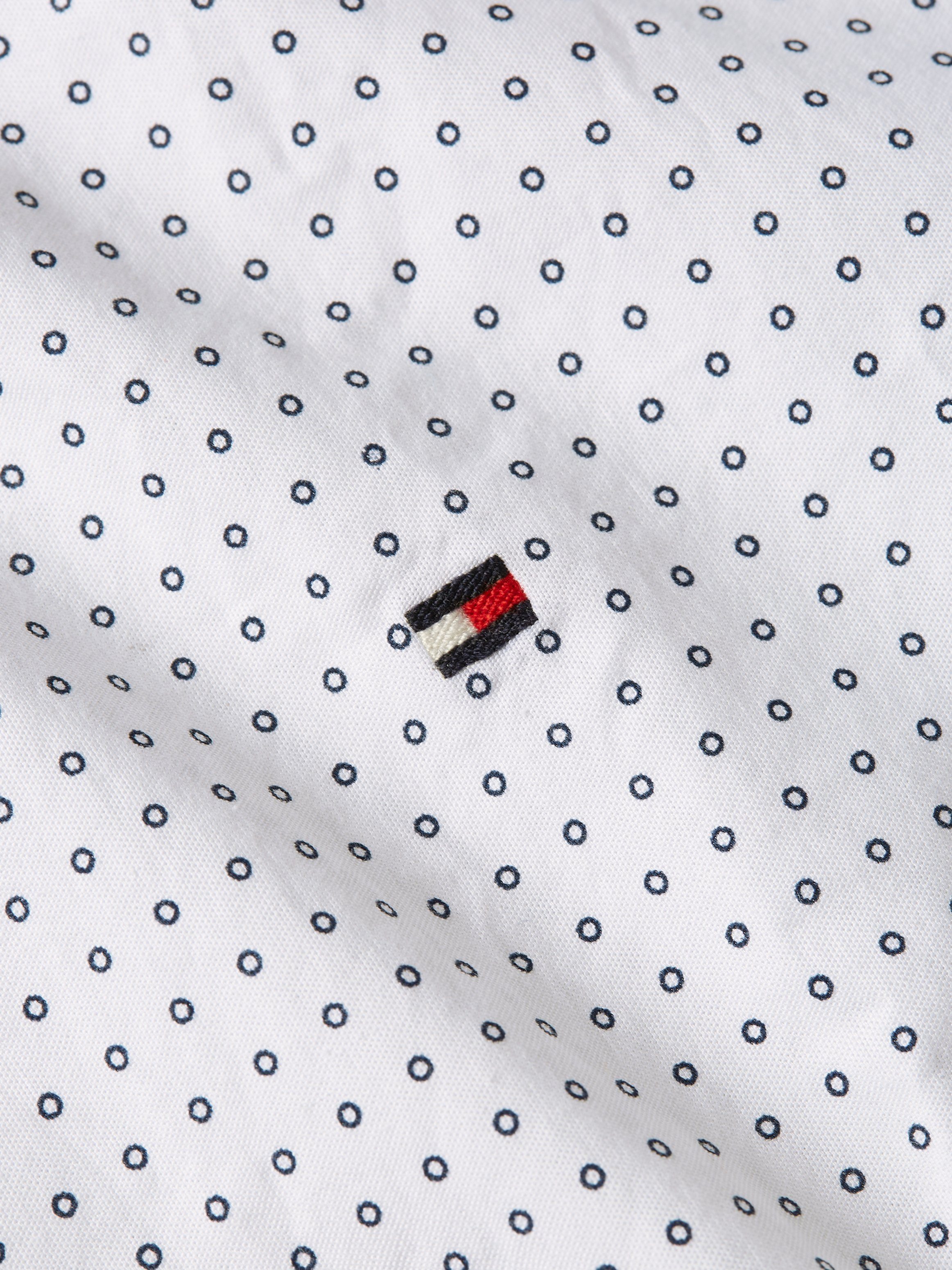 Tommy Hilfiger Businessoverhemd CL-W OXF CIRCLE PRINT SHIRT SF
