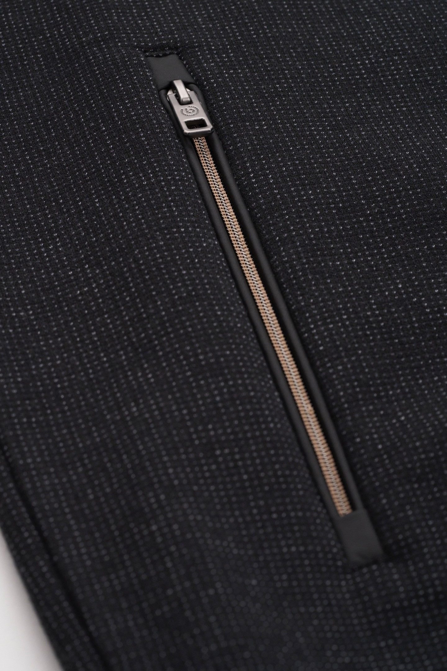 Bugatti Sweatvest met lichte structuur