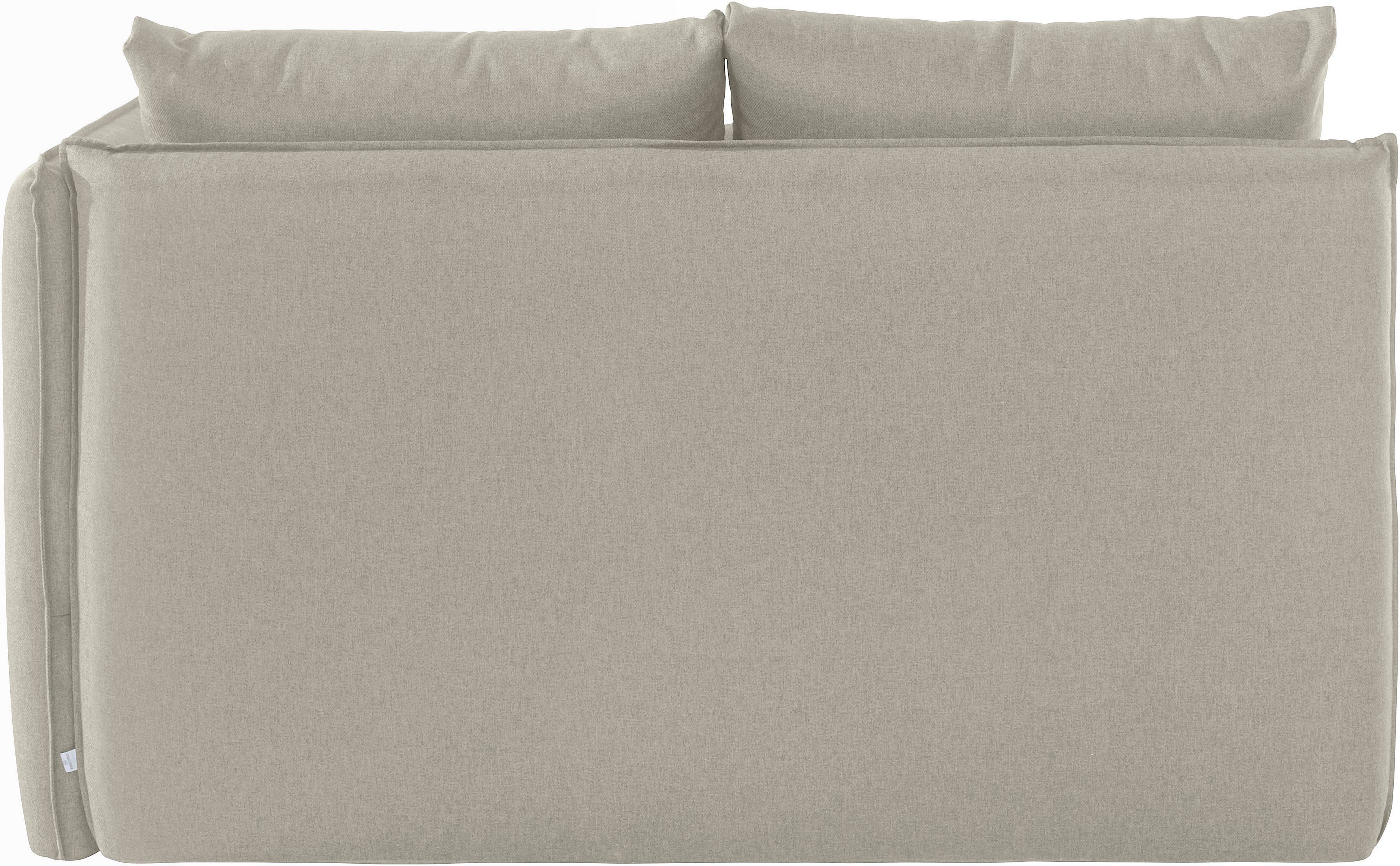 andas Ottomane Nöre Lounge-module - om zelf samen te stellen, breedte 138 cm, diepte 168 cm