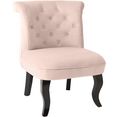 heine home fauteuil (1 stuk) roze