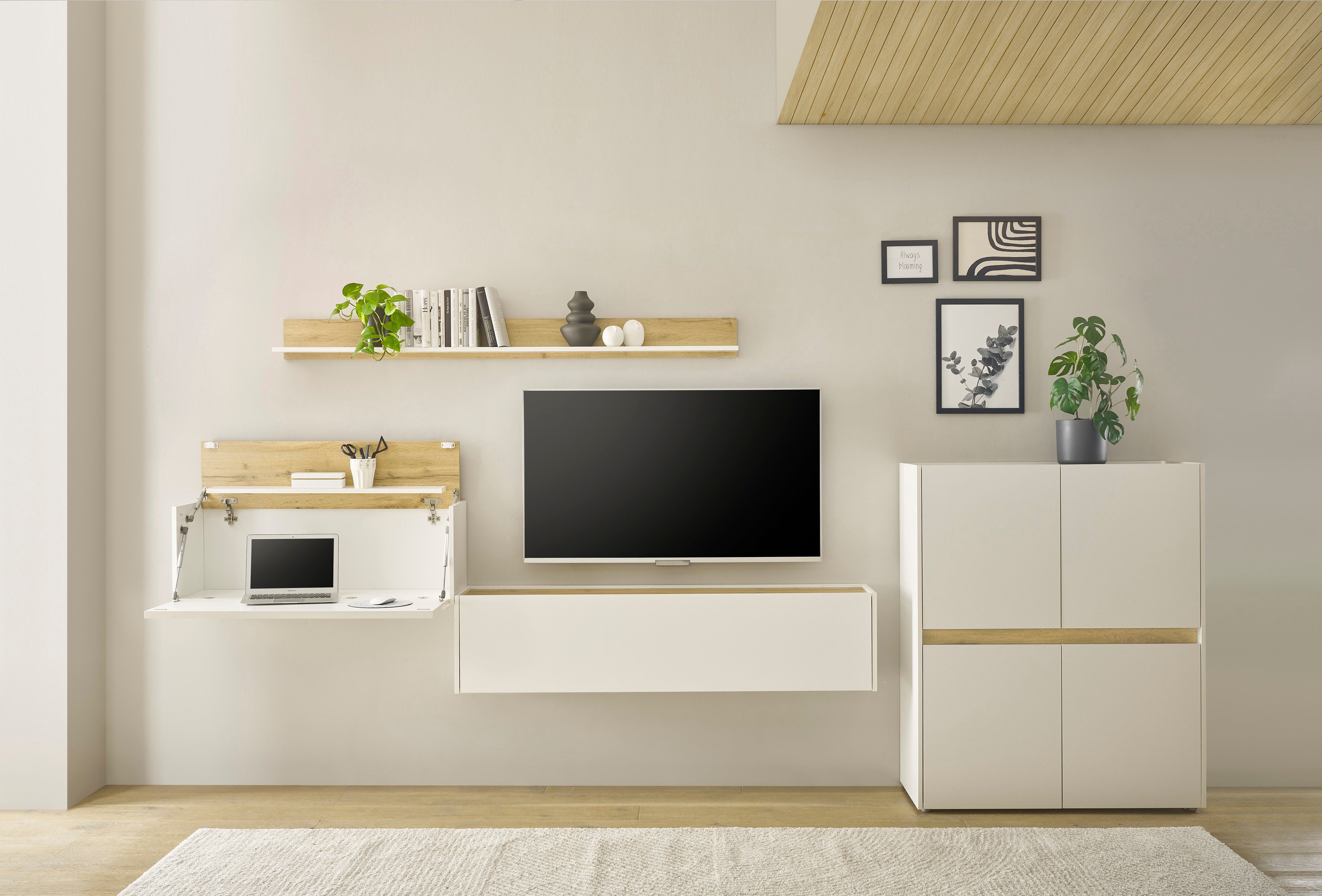 INOSIGN Set kantoormeubelen City/Giron Vaste secretaire, Home office thuiskantoor (set, 4-delig)