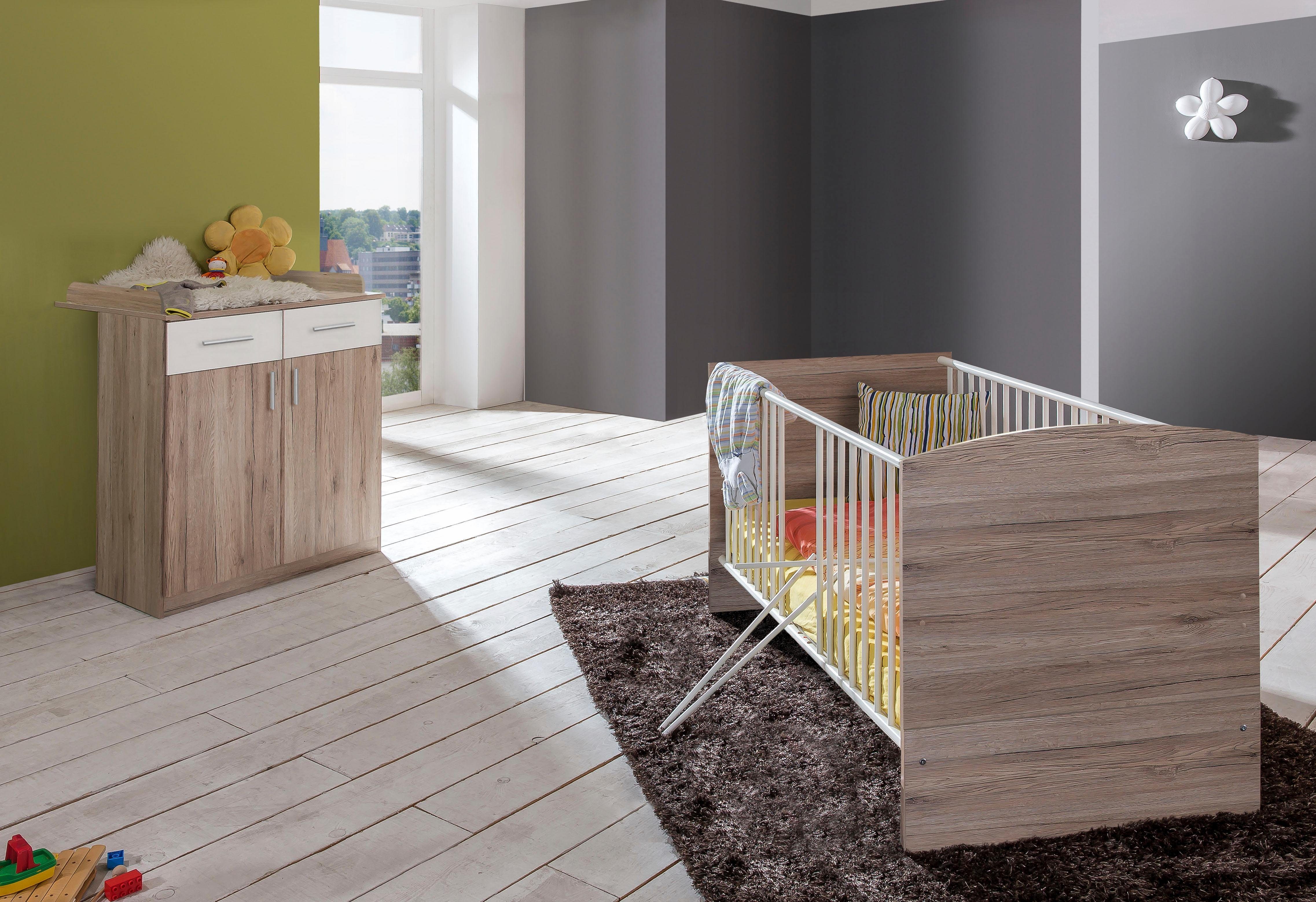 Wimex Babymeubelset Joker Bed + commode (voordeelset, 2-delig) ledikanten + commodesets beige